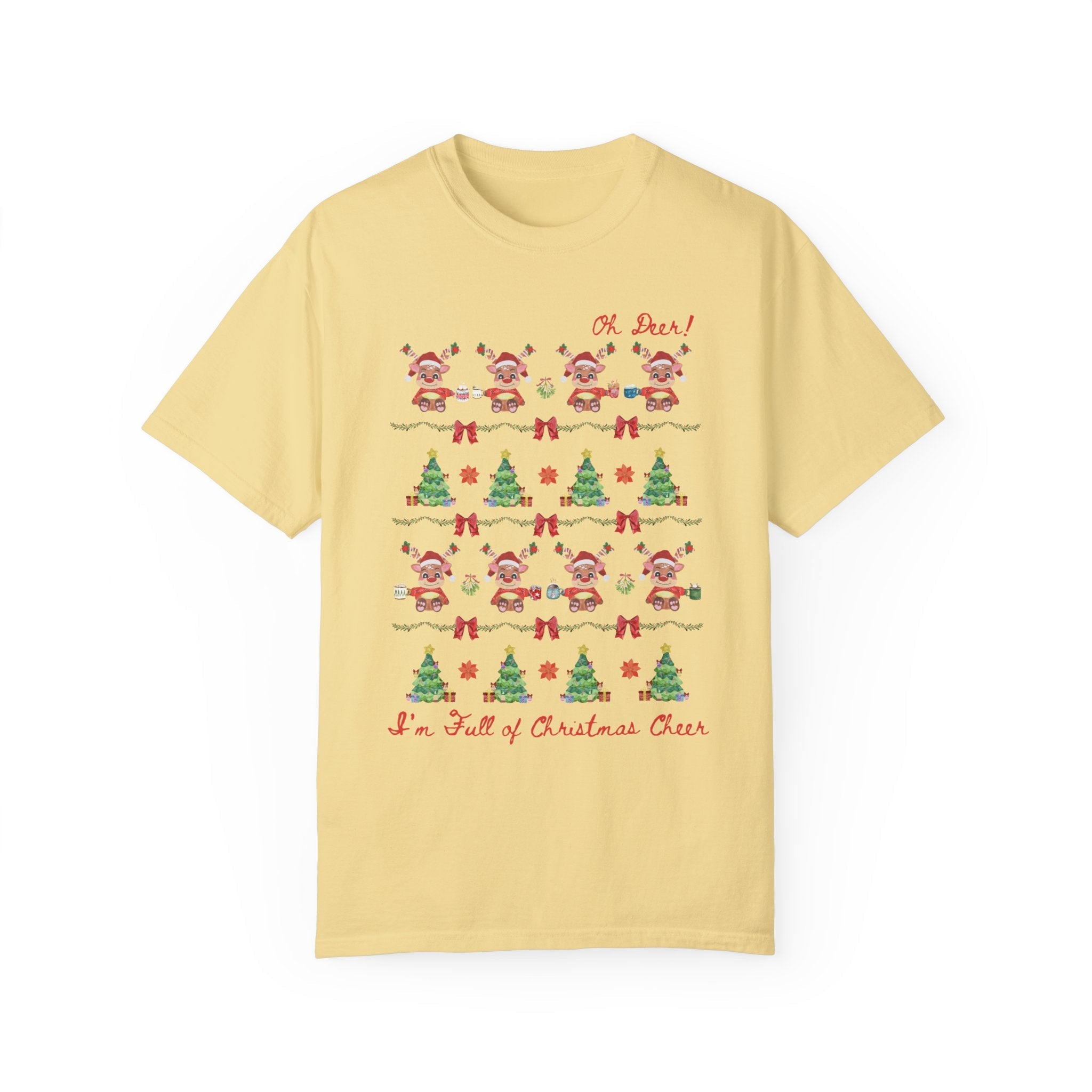 Silly Christmas Deer Tee Shirt - Opal and June