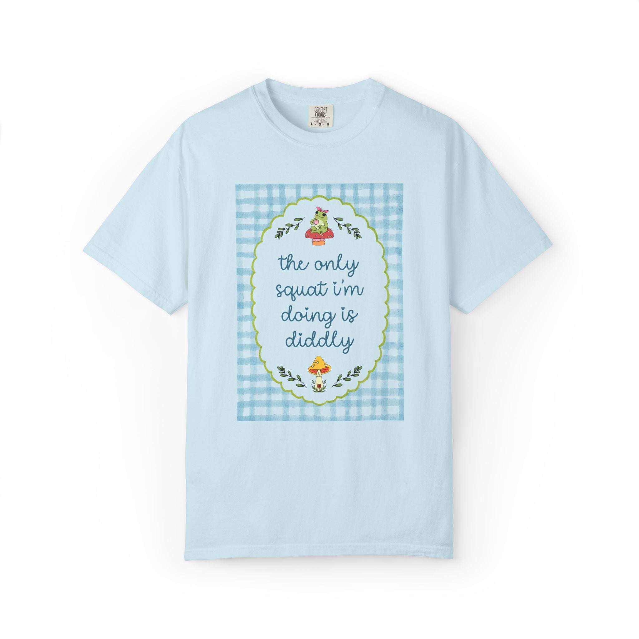 Silly Frog Lover Tee Shirt for Animal Lover, Funny Saying Staying Home Today Shirt for Mom or College Student, Iconic Chaotic Amphibian Tee - Opal and June