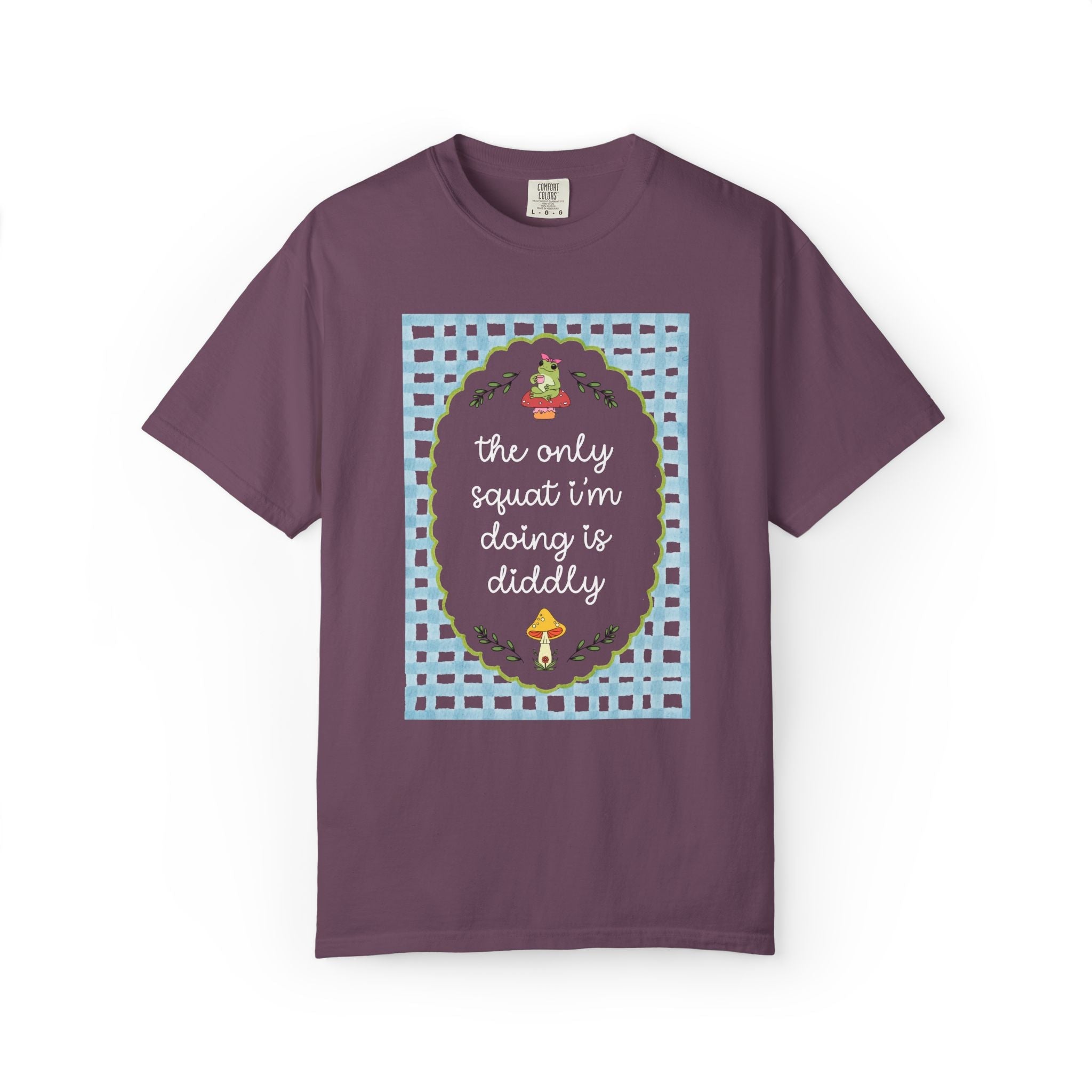 Silly Frog Lover Tee Shirt for Animal Lover, Funny Saying Staying Home Today Shirt for Mom or College Student, Iconic Chaotic Amphibian Tee - Opal and June