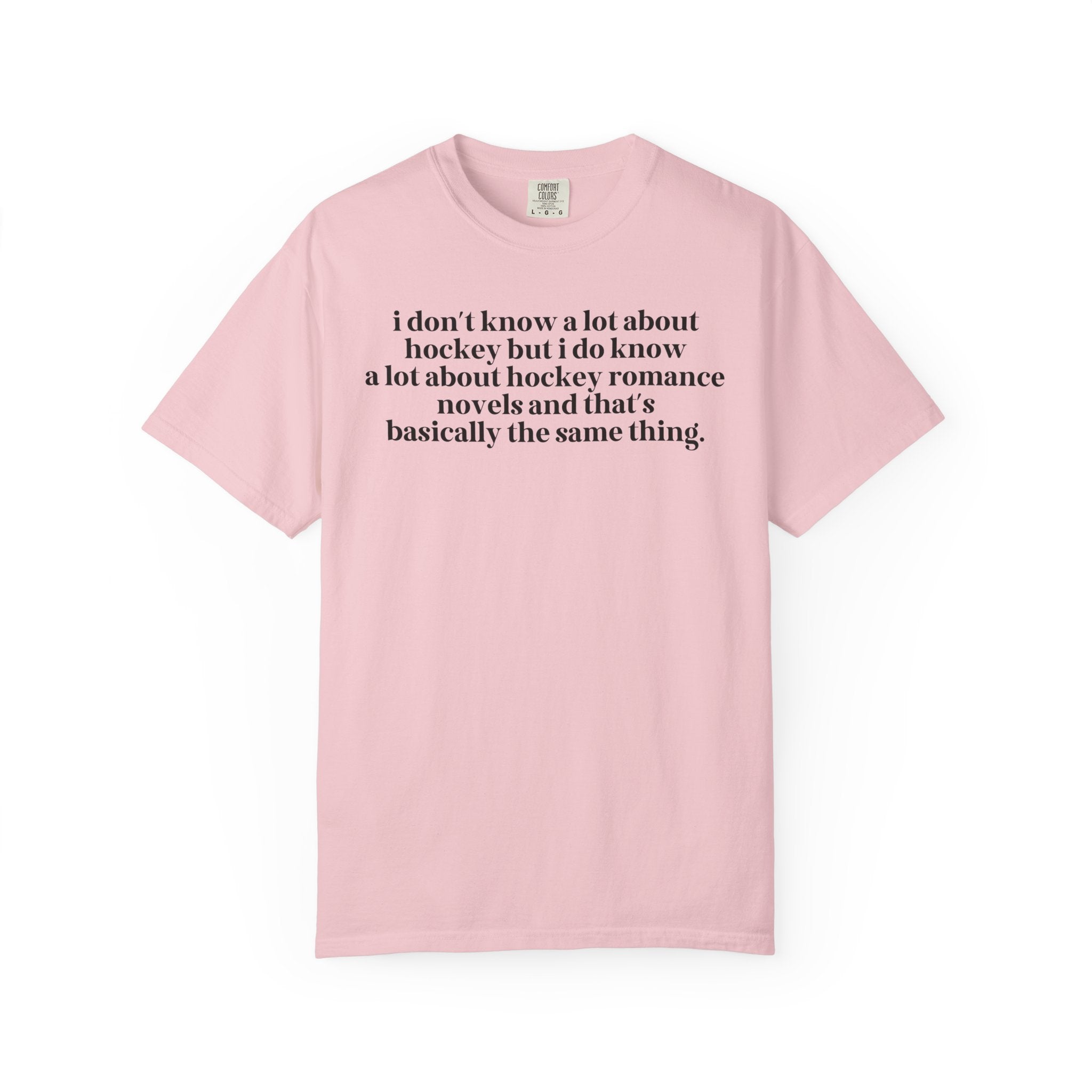 Silly Hockey Romance Reader Tee Shirt - Opal and June