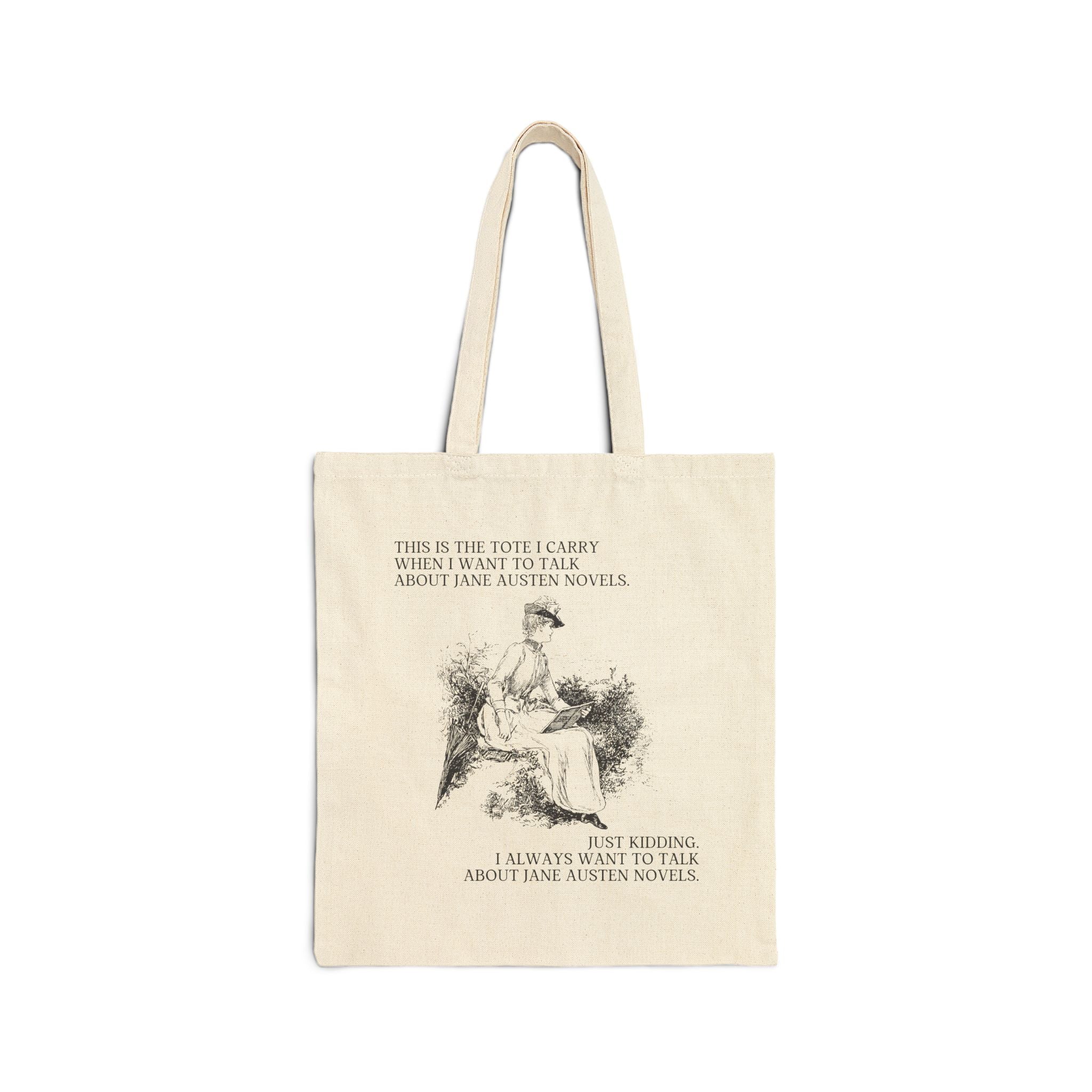 Silly Jane Austen Tote Bag - Opal and June