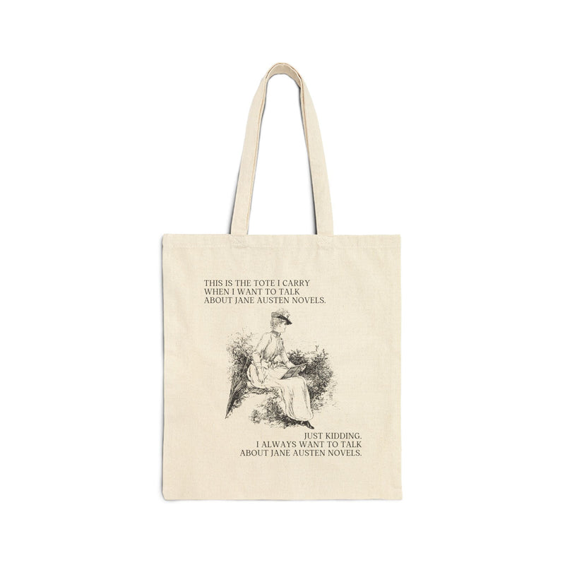 Silly Jane Austen Tote Bag - Opal and June