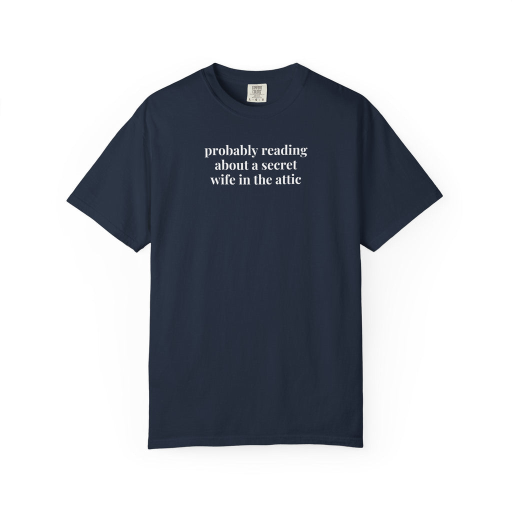 Silly Jane Eyre Tee Shirt for Bookworm, Gothic Romance Reader, 19th Century English Literature, Cute Lit Professor Gift, Charlotte Bronte - Opal and June