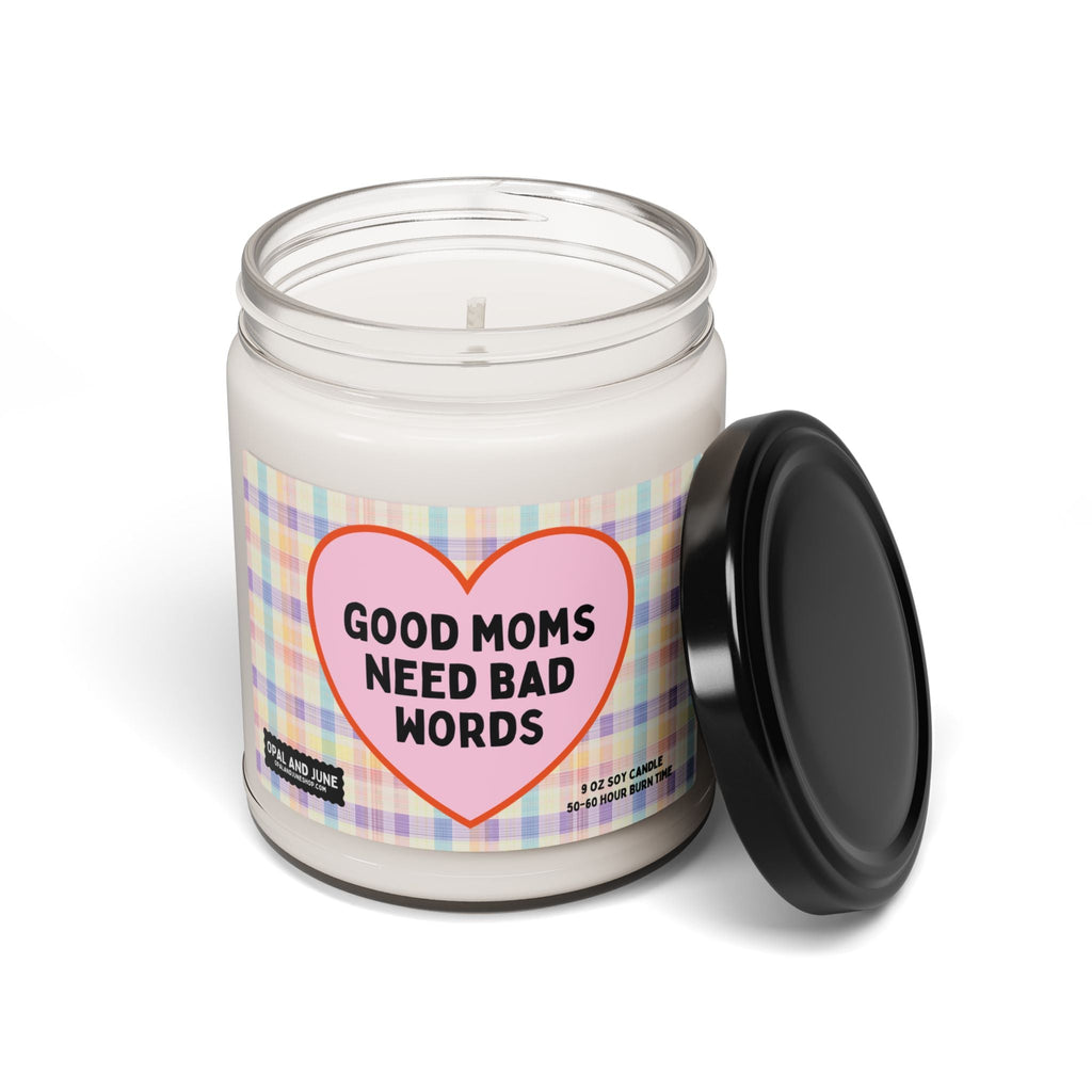 Silly Mama Candle with Cute 90s Retro Aesthetic: 9 Oz Soy Candle | Funny Birthday Gift for New Mom Who Loves to Swear, Gift from Daughter - Opal and June