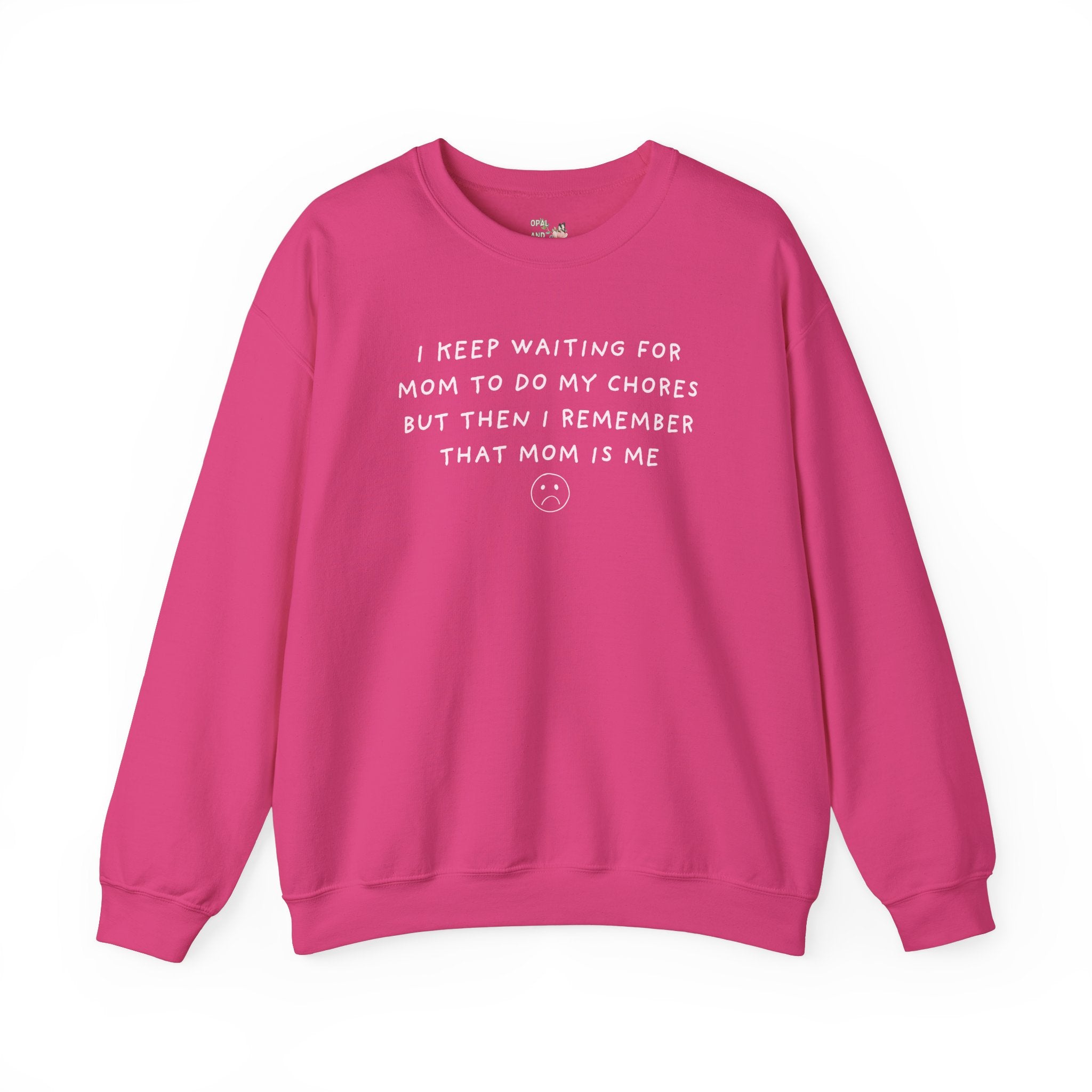 Silly Mama Sweatshirt for Mom of Teenagers or Mama of Messy Kids, Chaotic and Iconic Gift for Pregnant Sister, Funny Saying Shirt for Parent - Opal and June