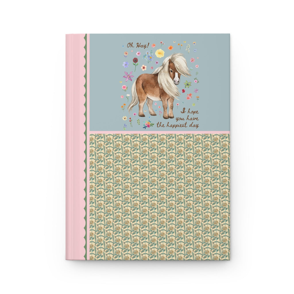 Silly Mini Horse Notebook - Opal and June