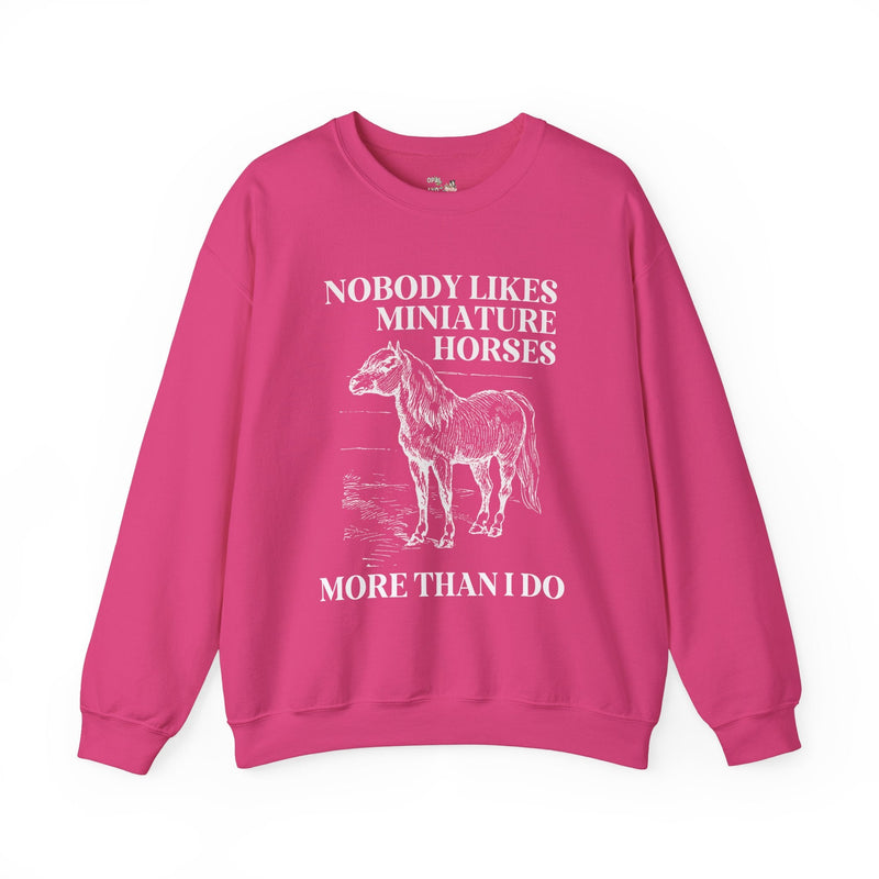 Silly Miniature Horse Lover Sweatshirt - Opal and June