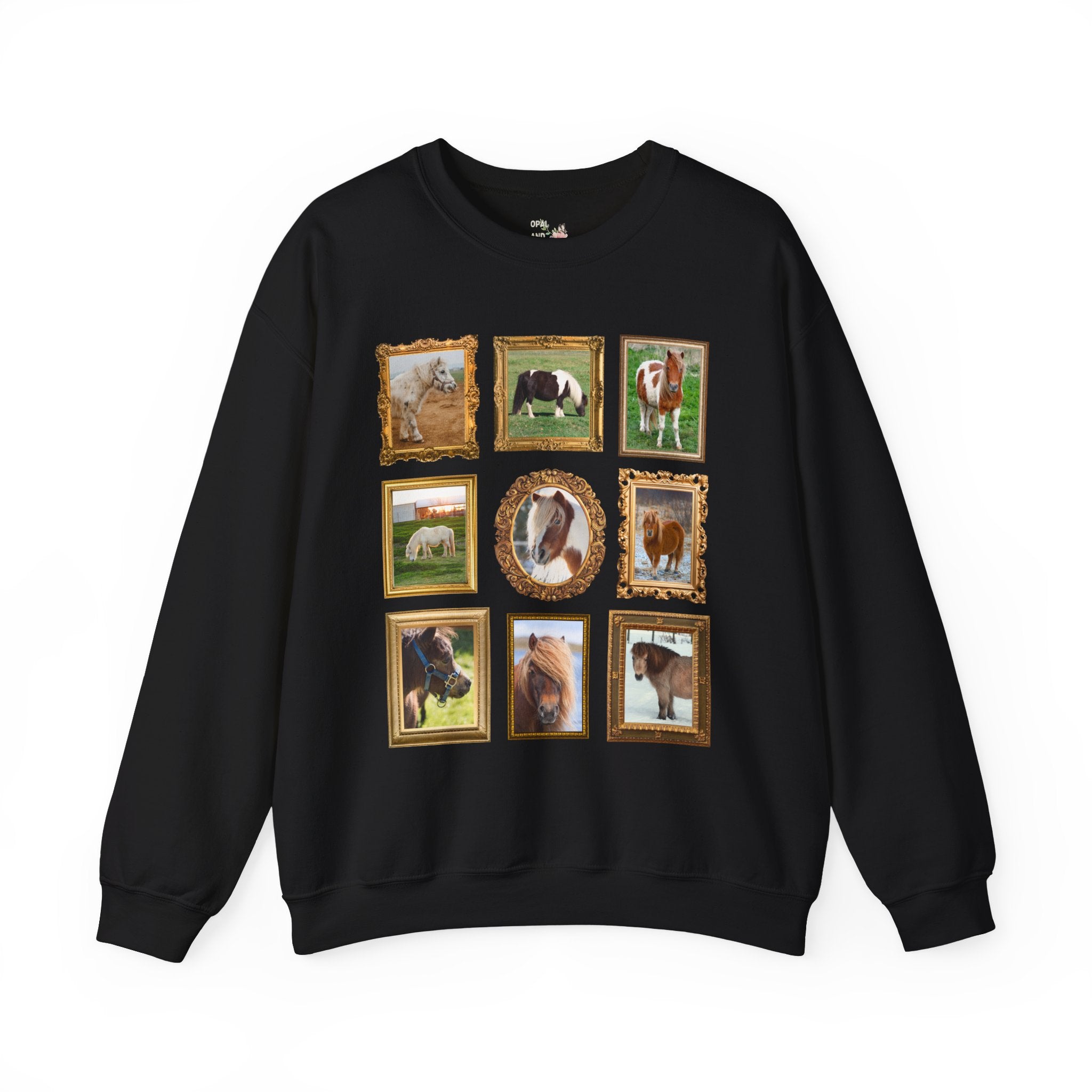 Silly Miniature Horse Lover Sweatshirt - Opal and June
