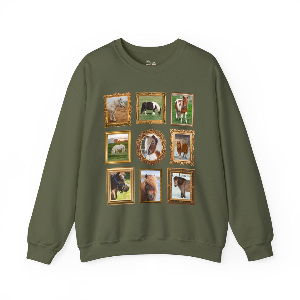 Silly Miniature Horse Lover Sweatshirt - Opal and June