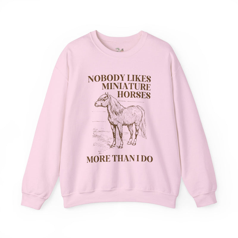 Silly Miniature Horse Lover Sweatshirt - Opal and June