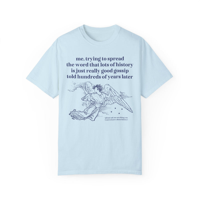 History Shirt for Art Lover: Ask Me About the History of the Mona Lisa