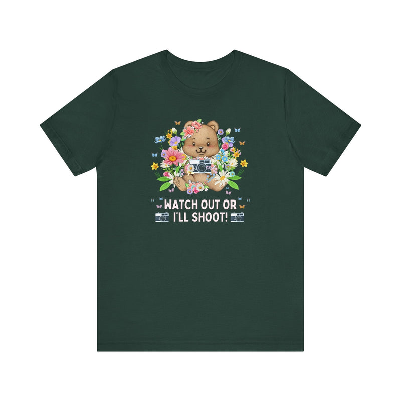 Funny Cowboy Bear Tee