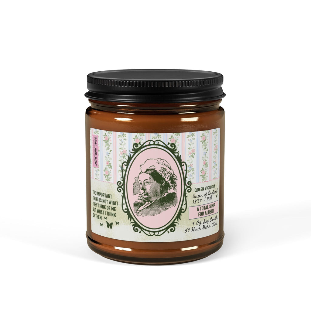 Silly Queen Victoria Candle - Opal and June