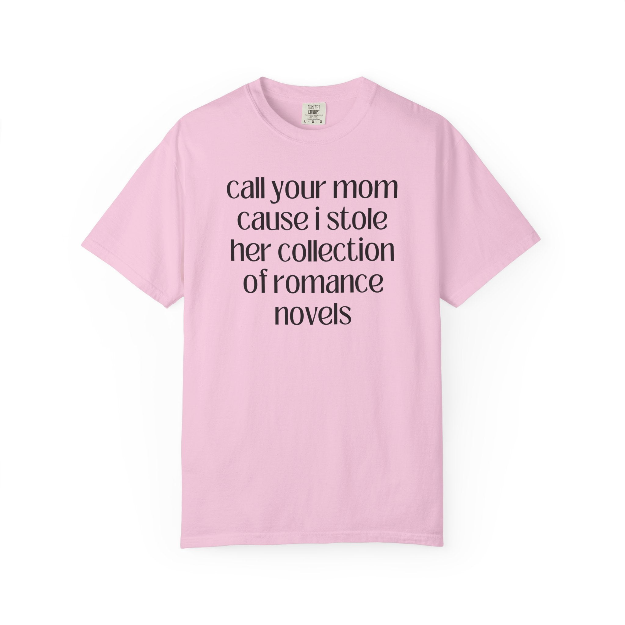 Silly Romance Reader T-Shirt for Bookworm Who Loves Historical Romance or Romantasy Books, Funny Librarian T-Shirt for Book Lover or Author - Opal and June