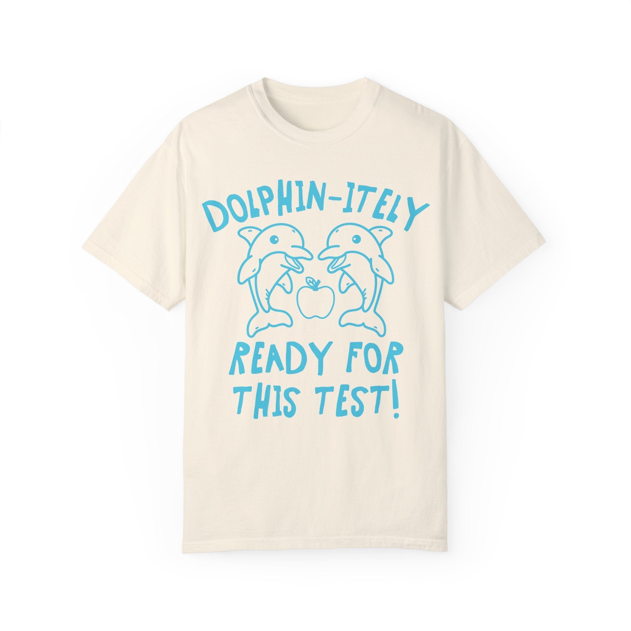 Silly Testing Day T-Shirt For Elementary School Teacher Who Loves Dolphins, Funny Animal Lover Testing Shirt, First Grade Crew Matching Tee - Opal and June