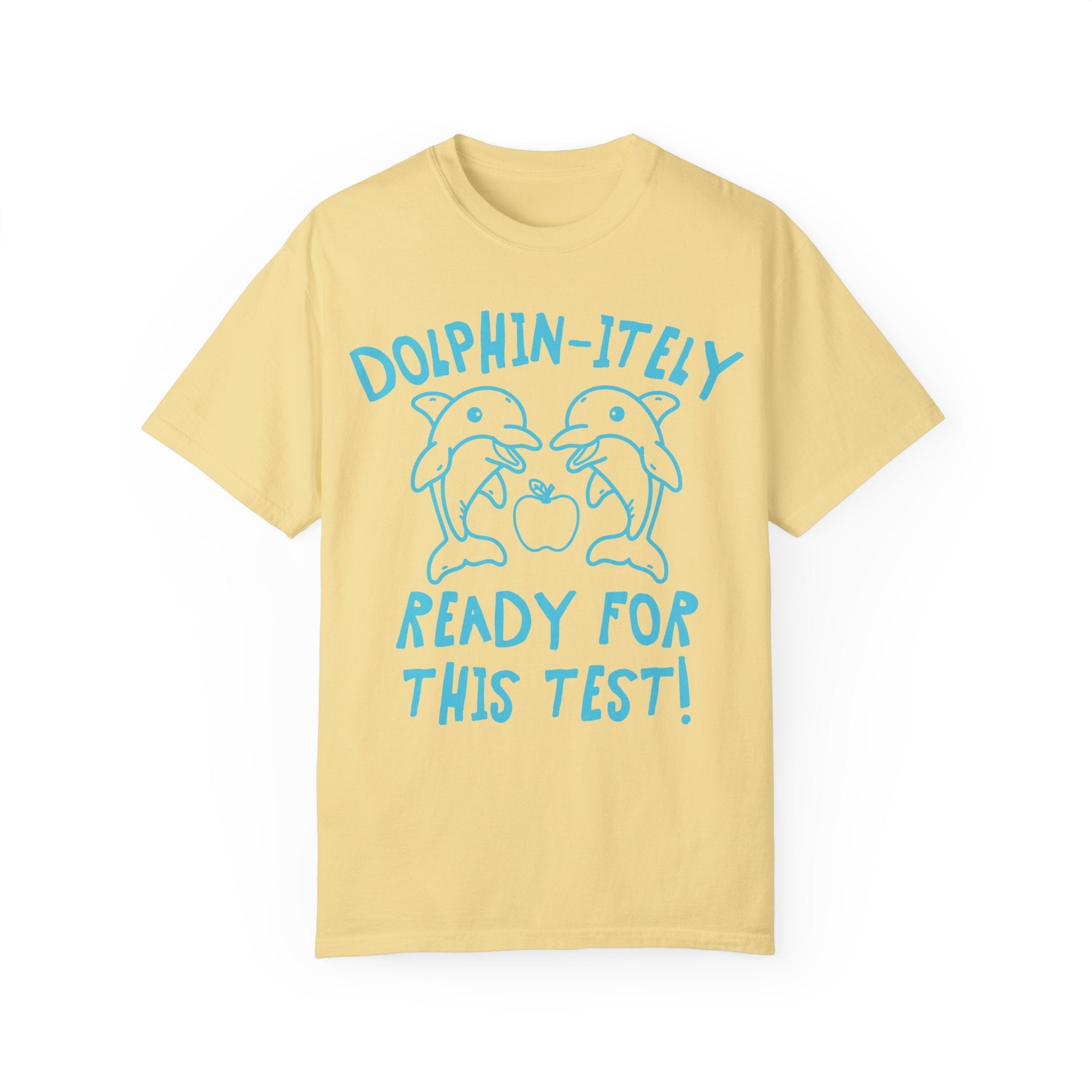 Silly Testing Day T-Shirt For Elementary School Teacher Who Loves Dolphins, Funny Animal Lover Testing Shirt, First Grade Crew Matching Tee - Opal and June
