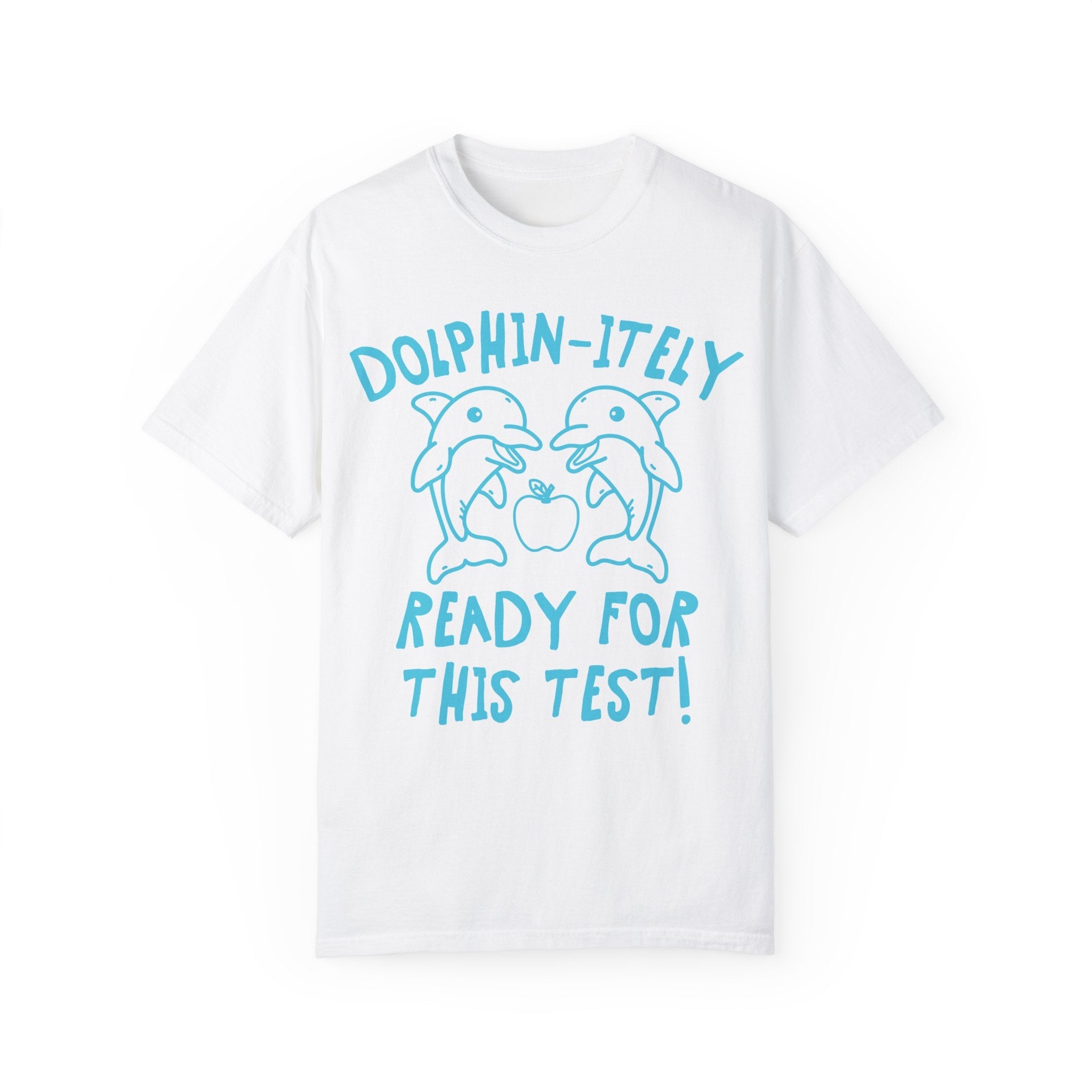 Silly Testing Day T-Shirt For Elementary School Teacher Who Loves Dolphins, Funny Animal Lover Testing Shirt, First Grade Crew Matching Tee - Opal and June