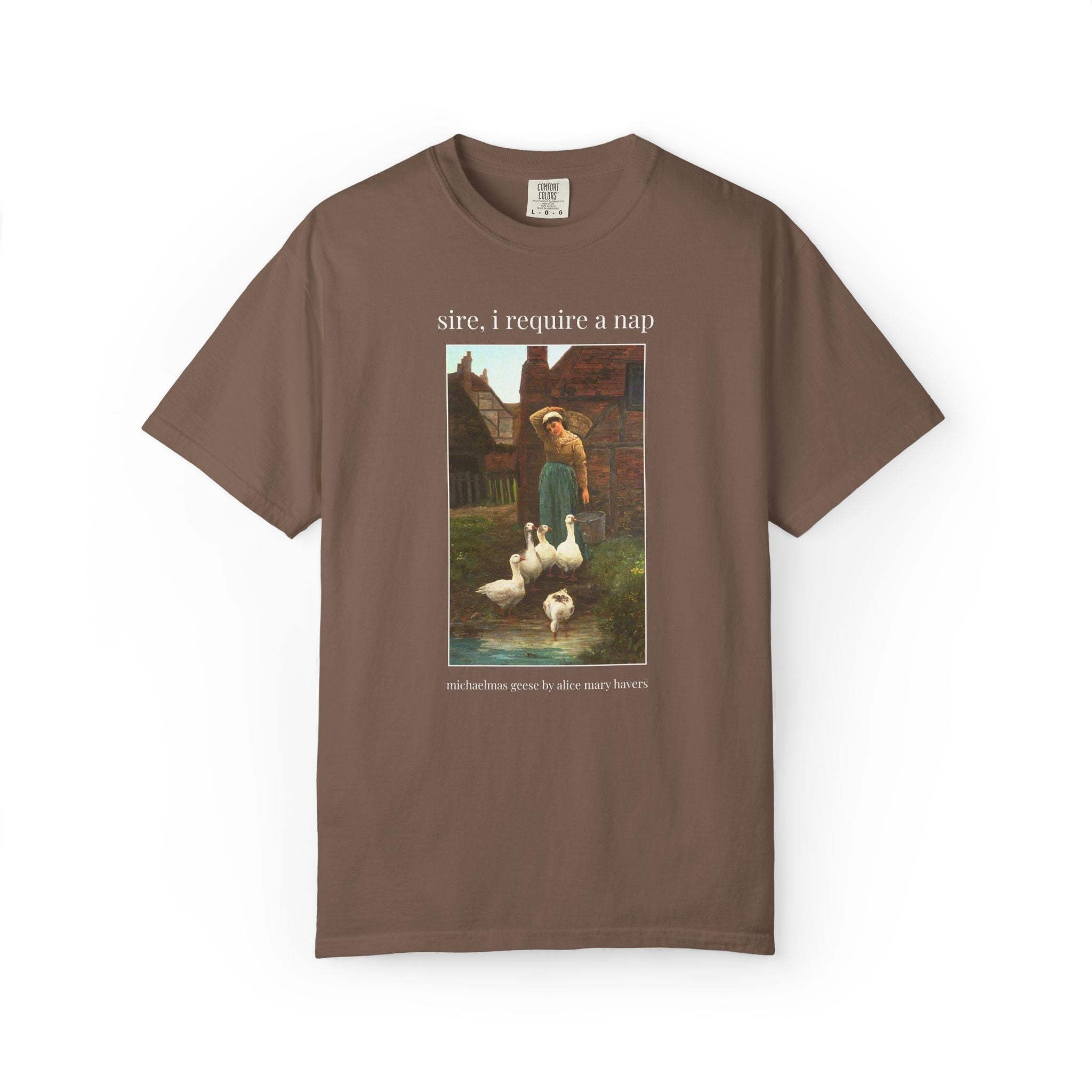 Sire, I Require a Nap Tee - Opal and June