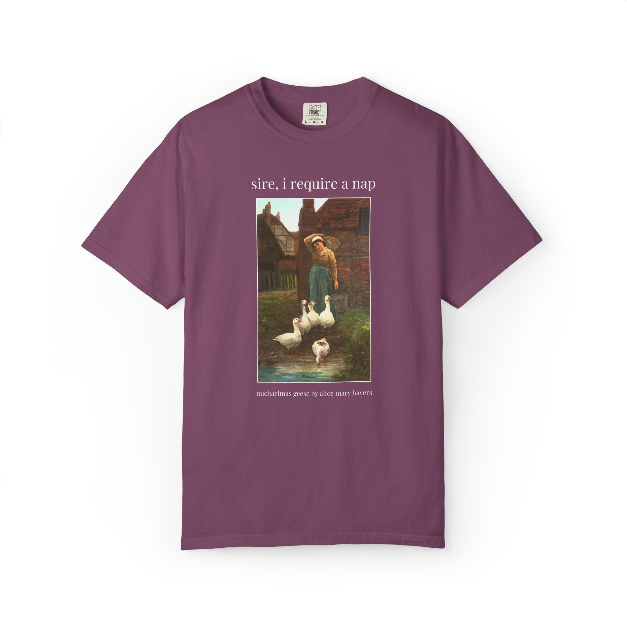 Sire, I Require a Nap Tee - Opal and June