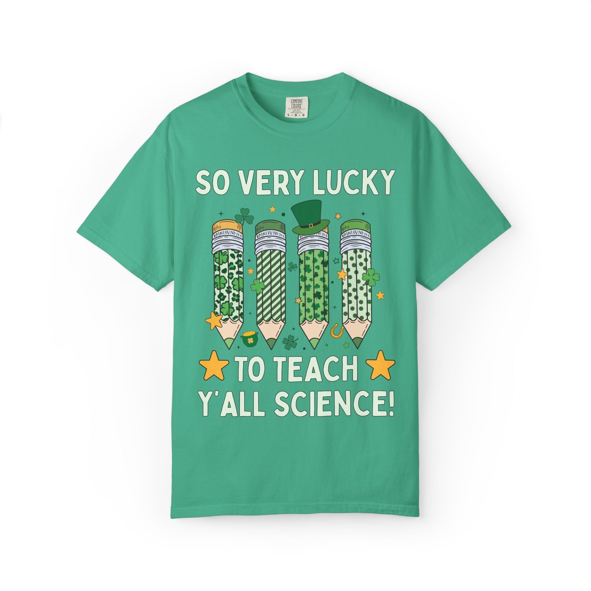 So Very Lucky To Teach Y'all Science Tee - Opal and June