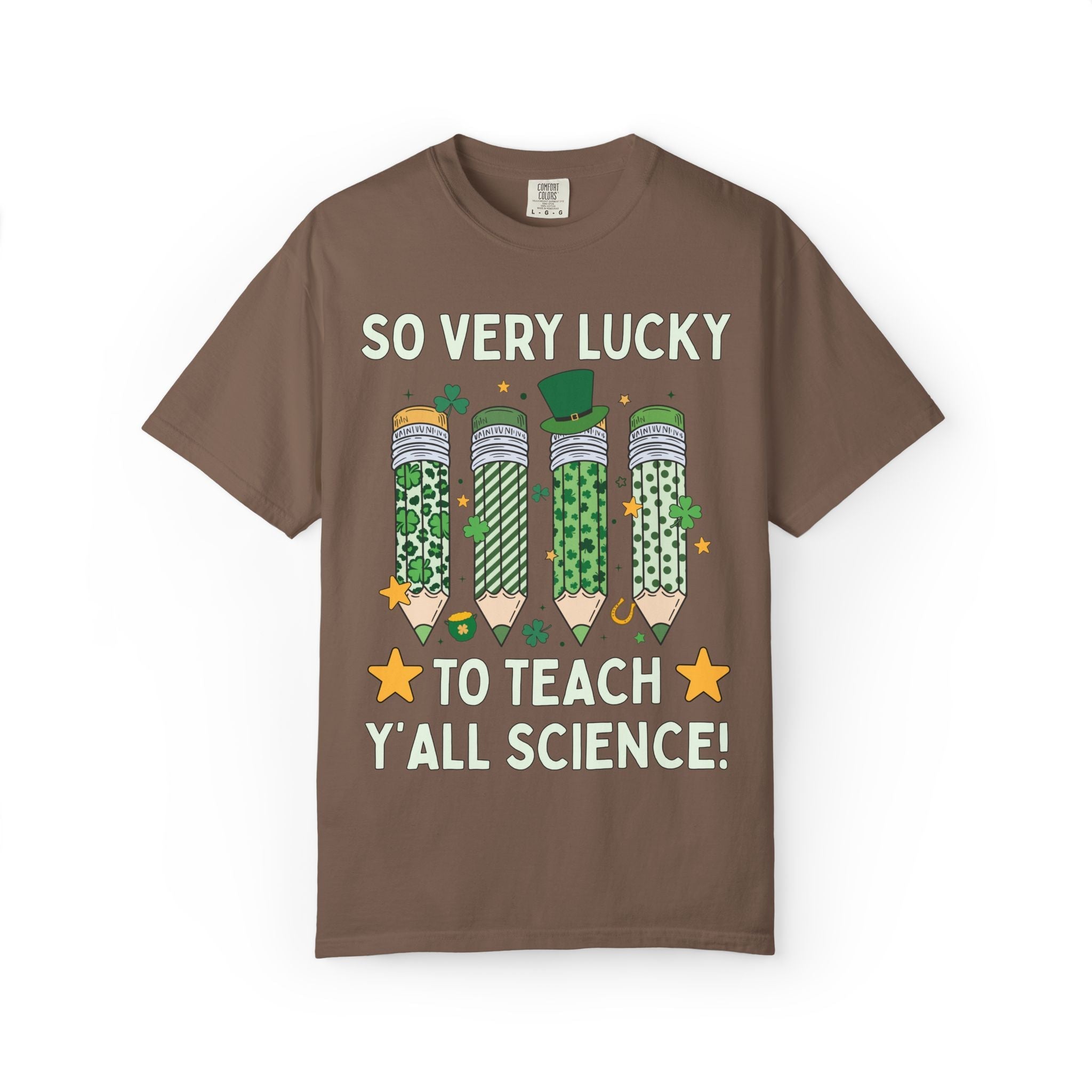 So Very Lucky To Teach Y'all Science Tee - Opal and June