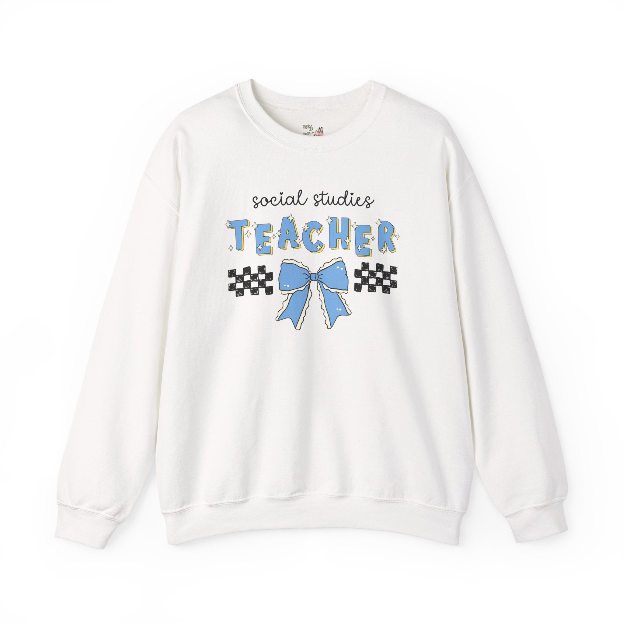 Social Studies Teacher Sweatshirt, Cute Congratulations Gift, New Social Studies Teacher, Graduation Gift, Back to School Matching Shirt - Opal and June