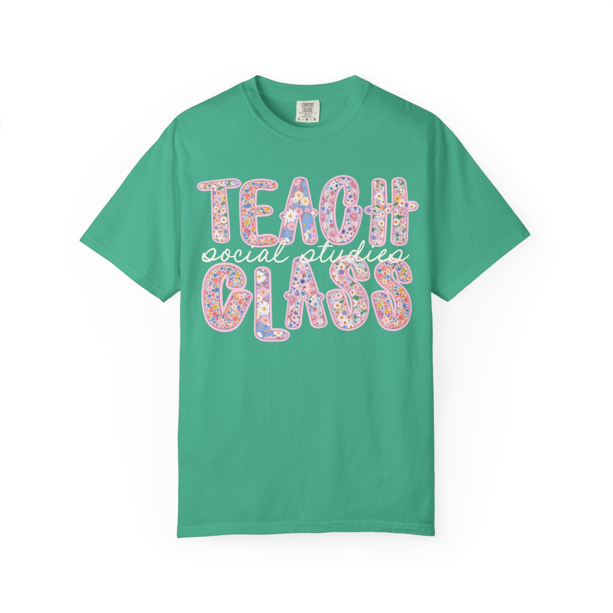 Social Studies Teacher Tee Shirt for High School History Department or Social Studies Teacher, Middle School Teacher, New Teacher Gift - Opal and June