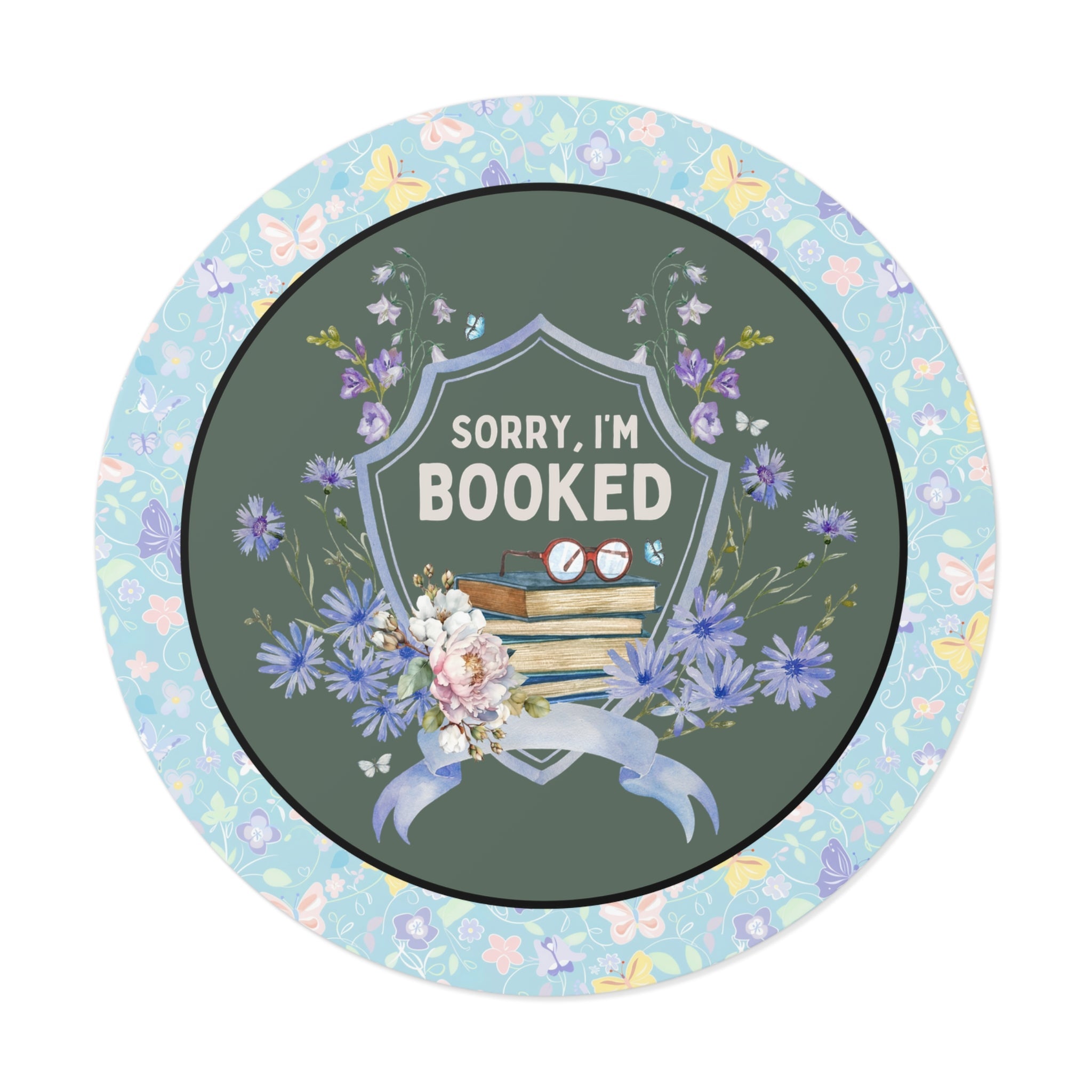 Sorry I'm Booked Sticker - Opal and June