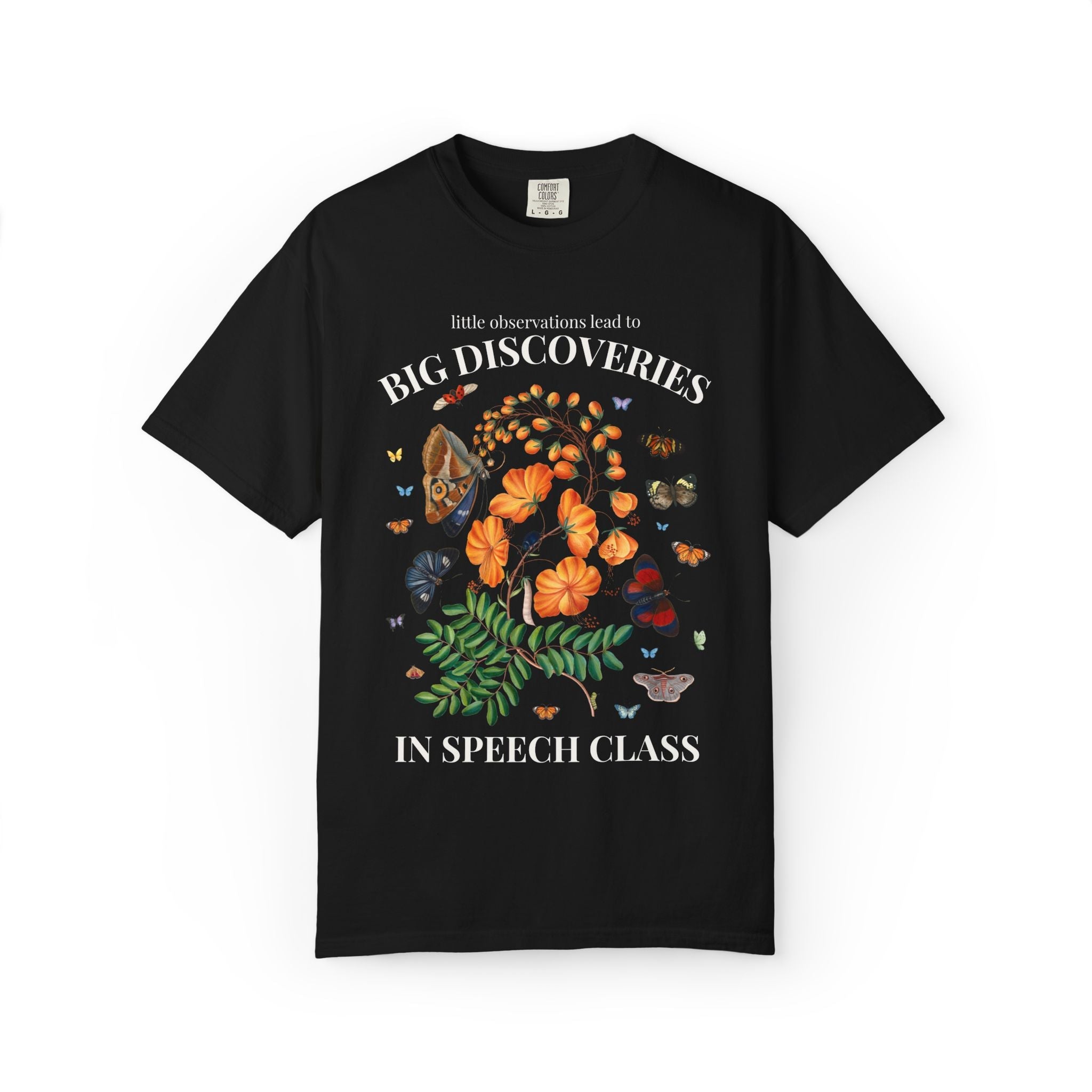 Speech Class: Little Observations Lead to Big Discoveries, Matching Teacher Team T-Shirt for Back to School - Opal and June