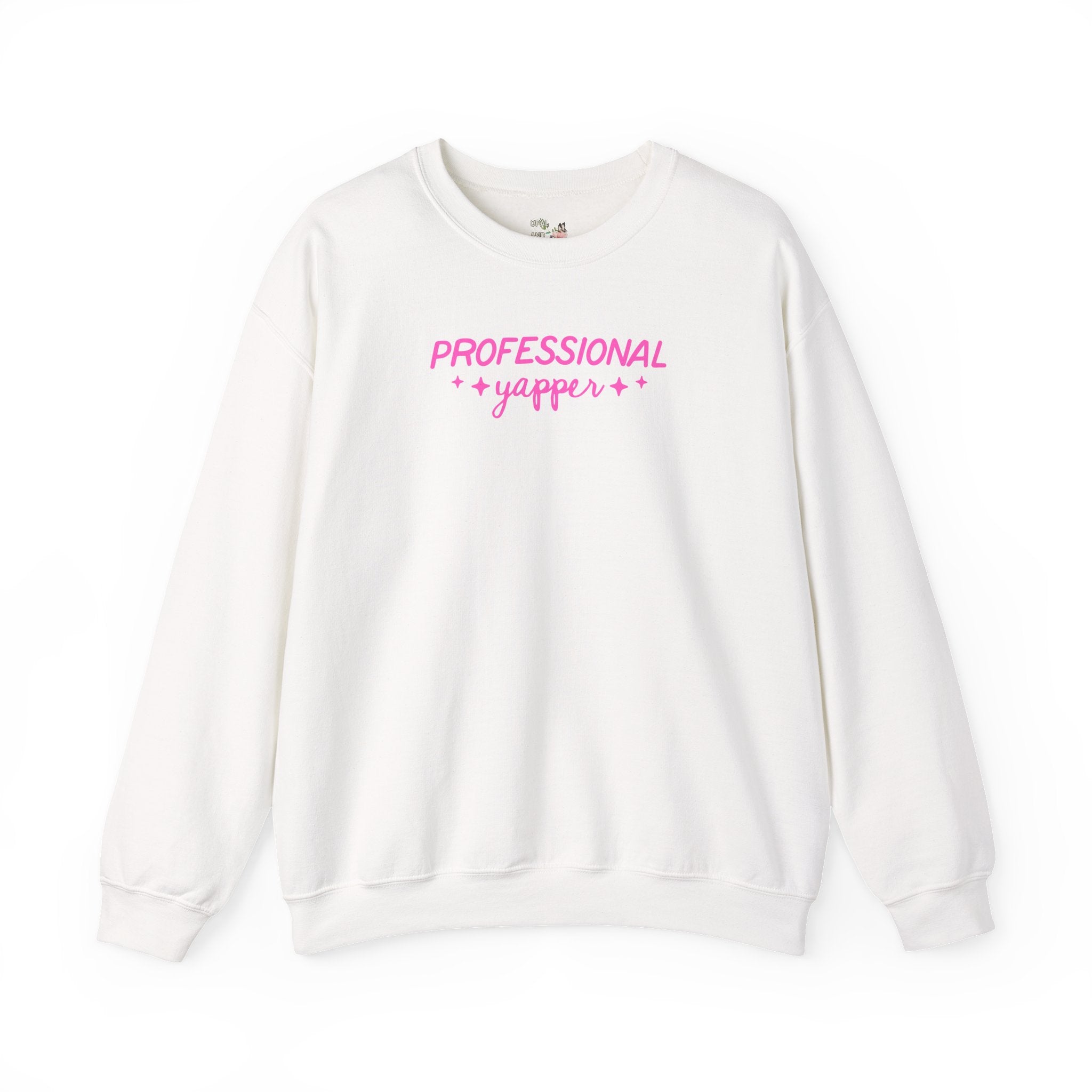 Speech Language Pathologist Sweatshirt, Cute Y2K Early 2000s Aesthetic: Professional Yapper, Funny Saying Speech Teacher Appreciation Tee - Opal and June