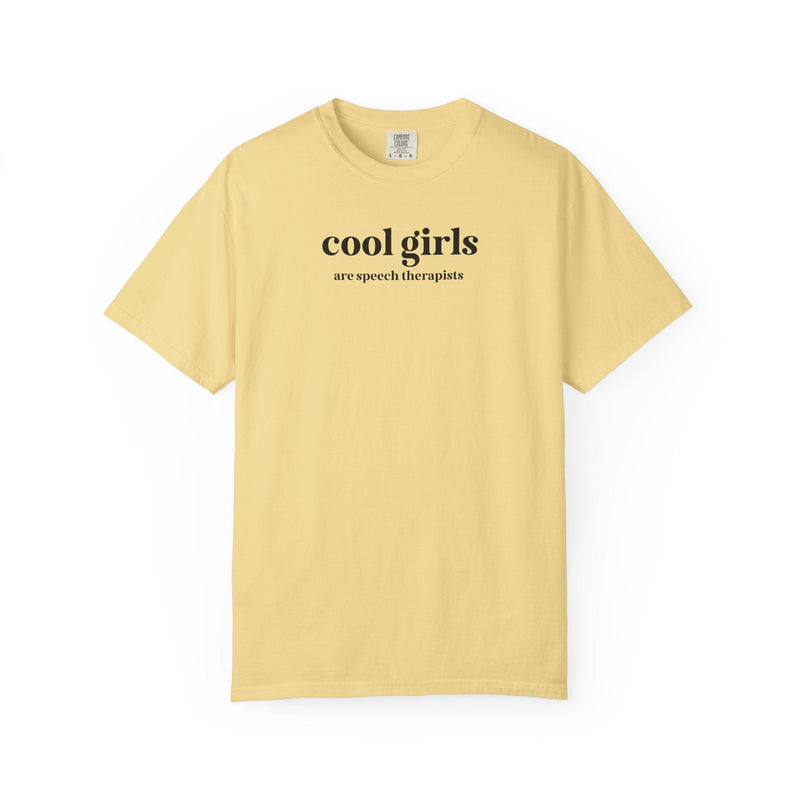 Speech Therapist Gift for Speech and Language Pathology Major, Graduation Gift, Cool Girls Are Speech Therapists, Funny Saying Shirt - Opal and June