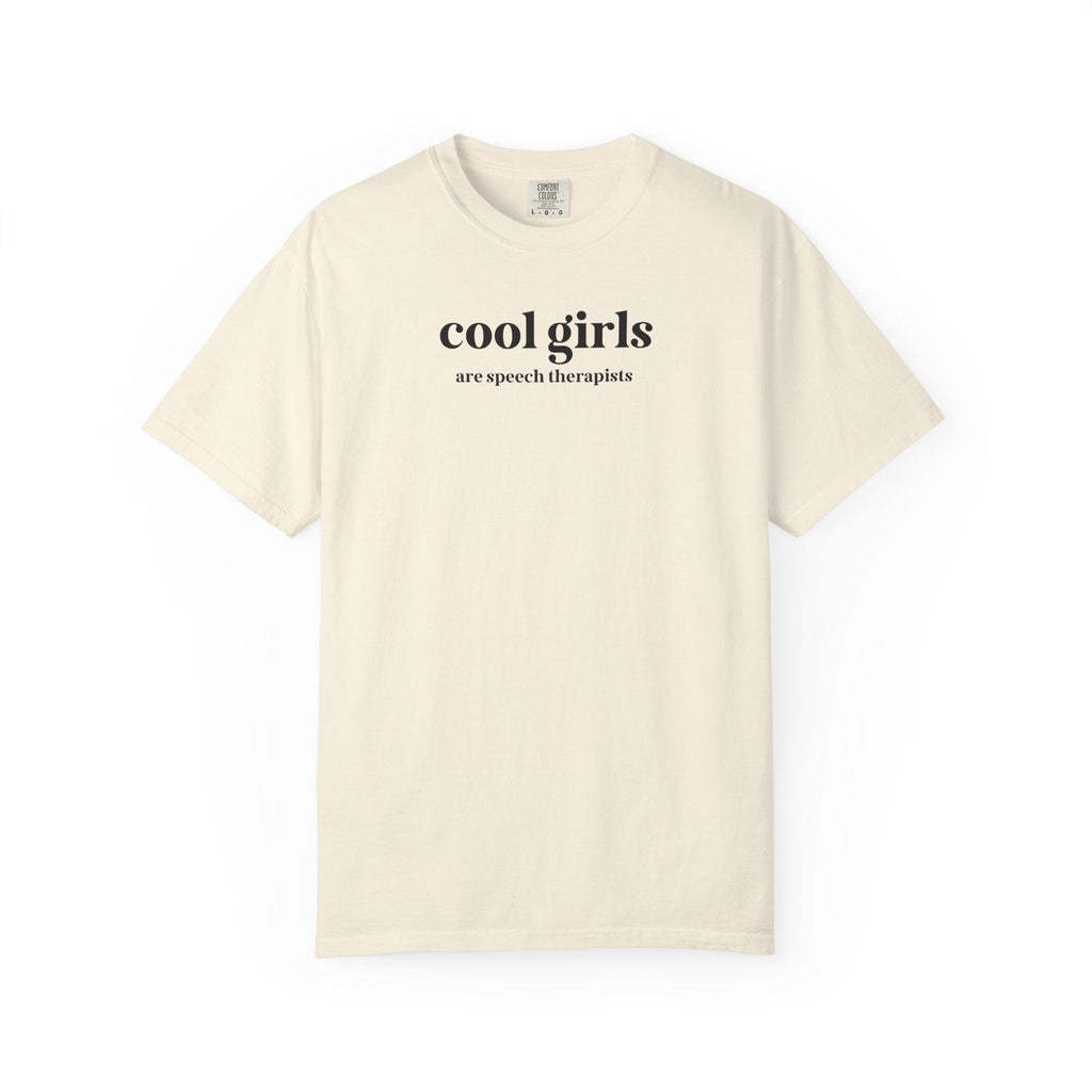 Speech Therapist Gift for Speech and Language Pathology Major, Graduation Gift, Cool Girls Are Speech Therapists, Funny Saying Shirt - Opal and June