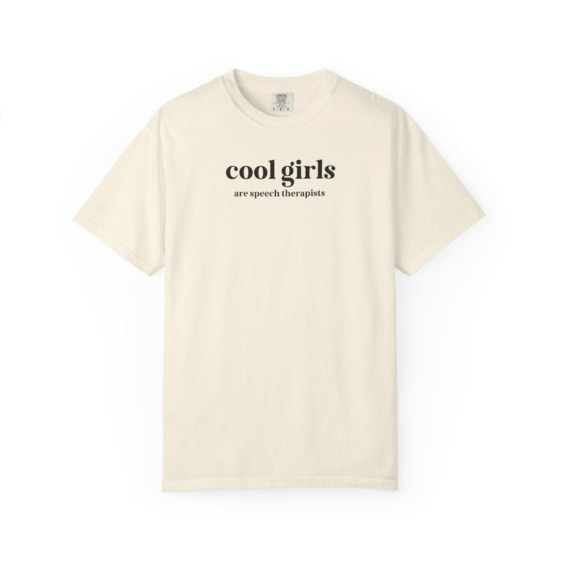 Speech Therapist Gift for Speech and Language Pathology Major, Graduation Gift, Cool Girls Are Speech Therapists, Funny Saying Shirt - Opal and June