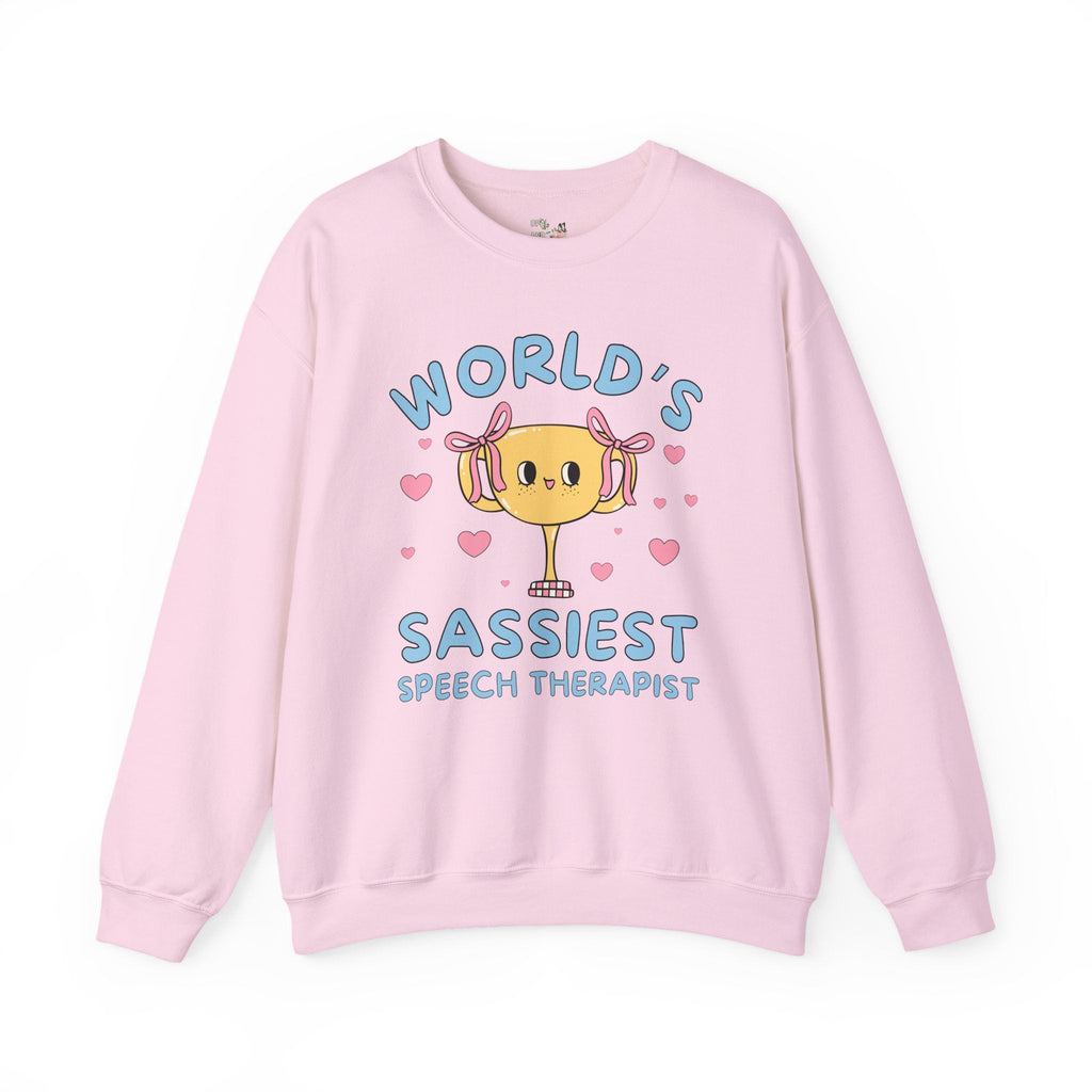 Speech Therapist Sweatshirt, Cute Graduation Gift, Speech Therapy Major, Elementary School Speech Pathologist Present, Teacher Appreciation - Opal and June