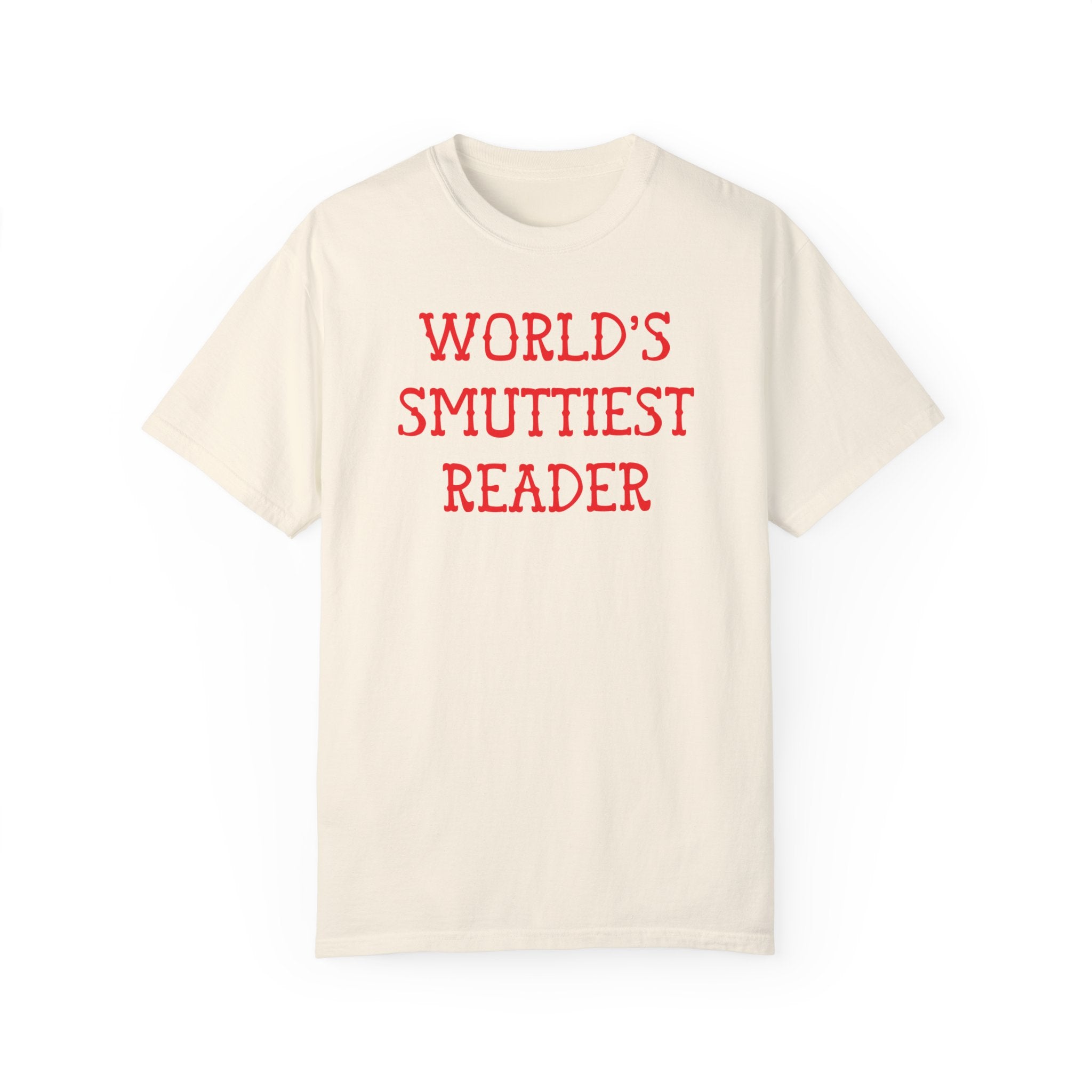 Spicy Book Reader Tee Shirt for Friend Who Loves Dark Romance Novels, Funny Saying Gag Gift for Romance Reader, World's Smuttiest Reader - Opal and June