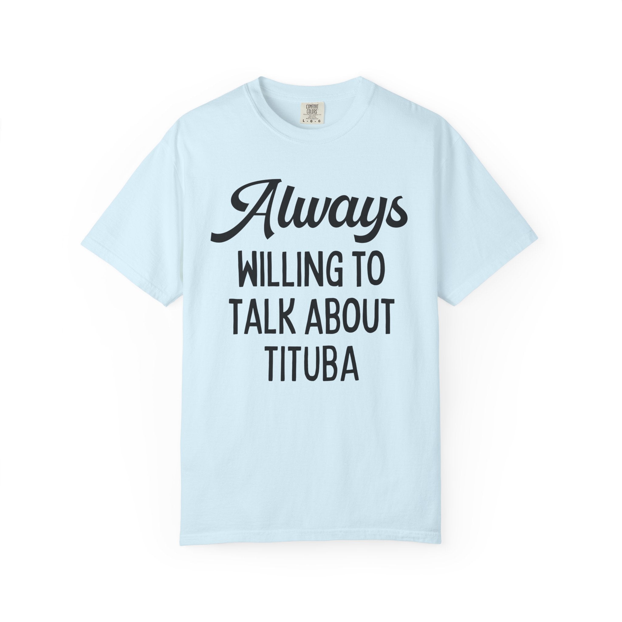 Spooky American History Tee Shirt: Always Willing to Talk About Tituba | Massachusetts History Tee Shirt, Salem Witch Trials History Shirt - Opal and June