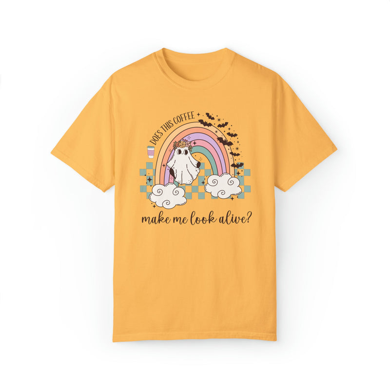 Spooky Coffee Lover Shirt: Does This Coffee Make Me Look Alive? - Opal and June