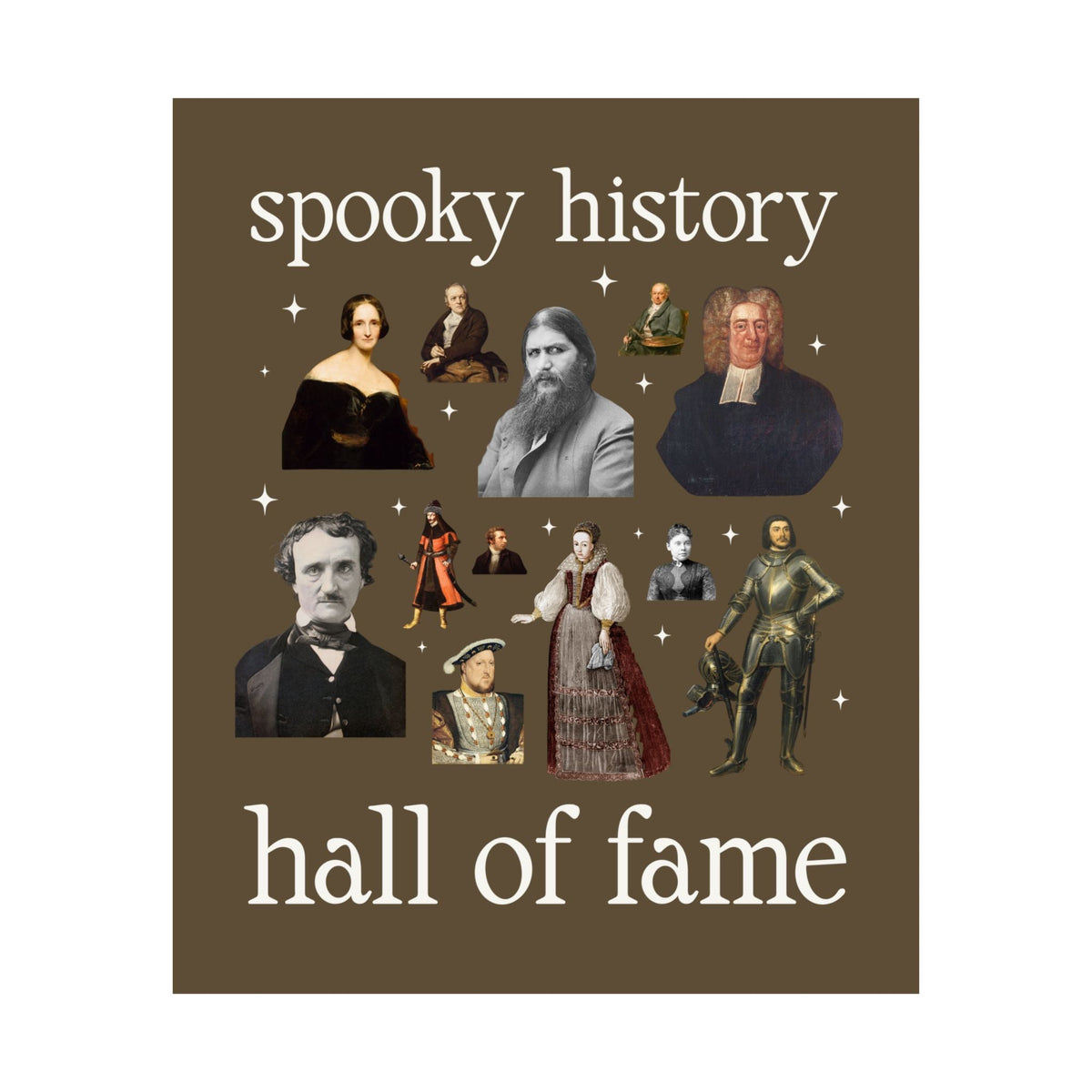 Spooky History Hall of Fame Poster - Opal and June