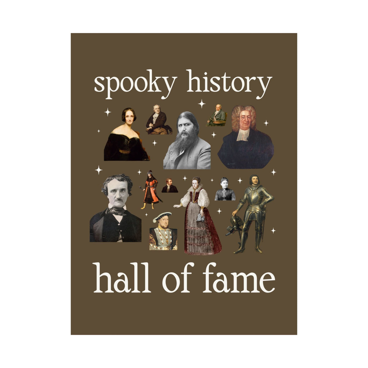 Spooky History Hall of Fame Poster - Opal and June