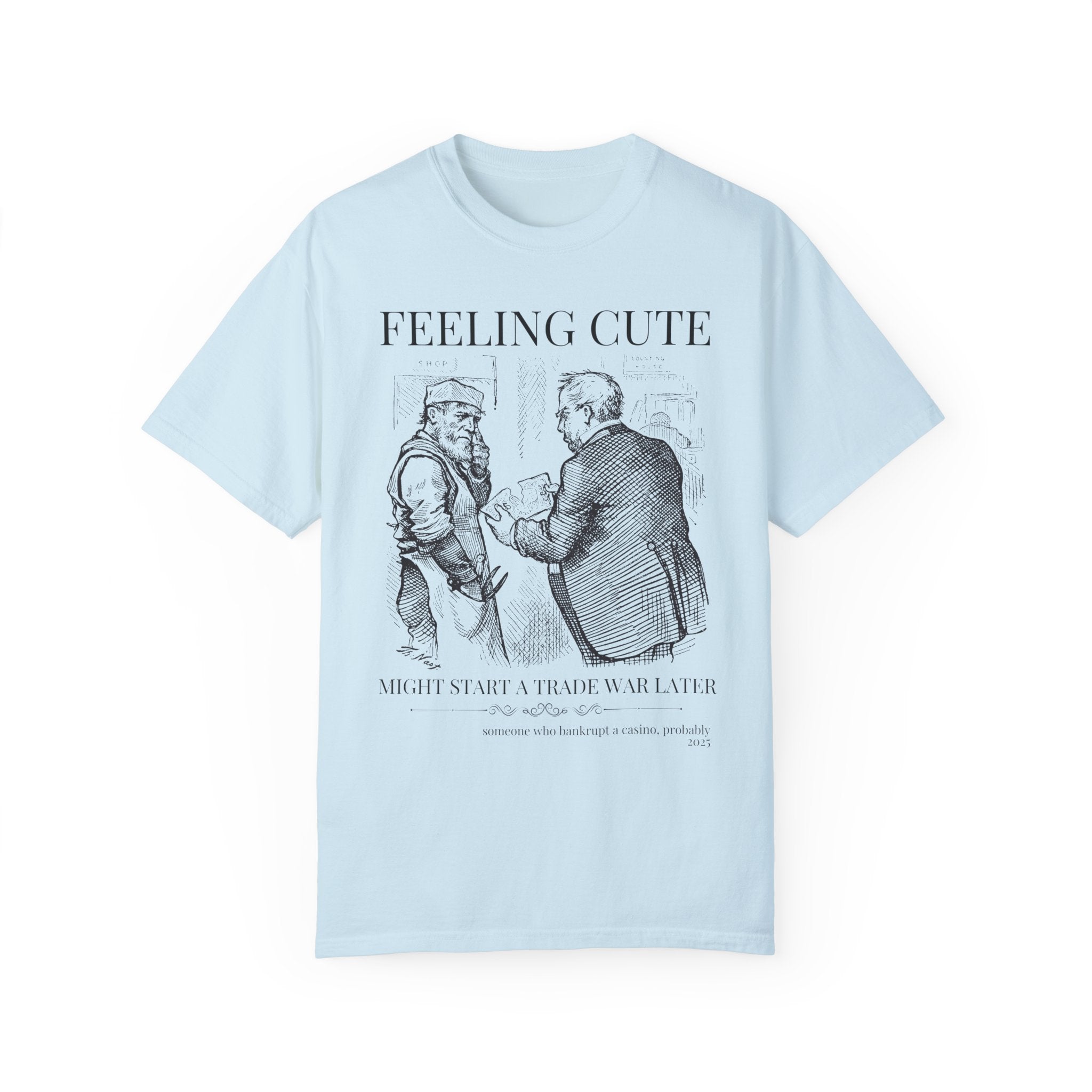 Subtle Democrat Tee Shirt for Historian, Funny Vintage Illustration Democratic Socialist Gift for History Teacher, Political Science Gift - Opal and June