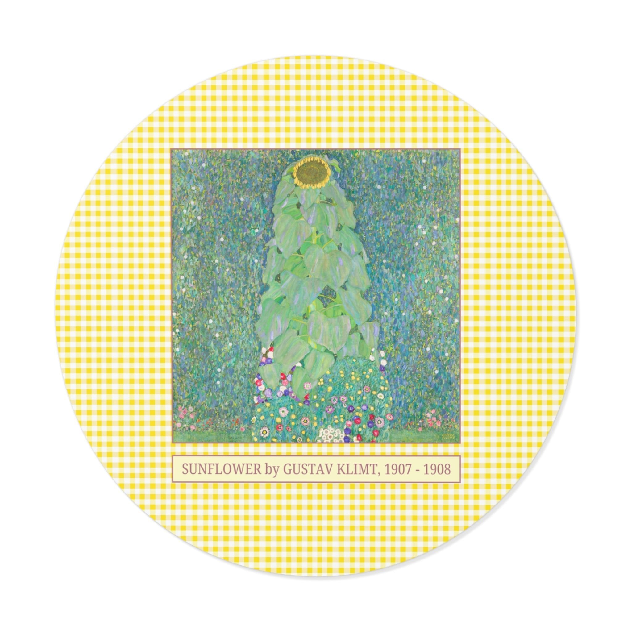 Sunflower by Gustav Klimt - Opal and June
