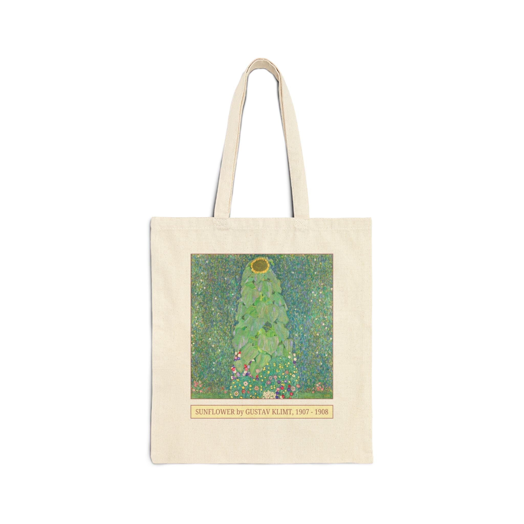Sunflower by Gustav Klimt Tote Bag - Opal and June