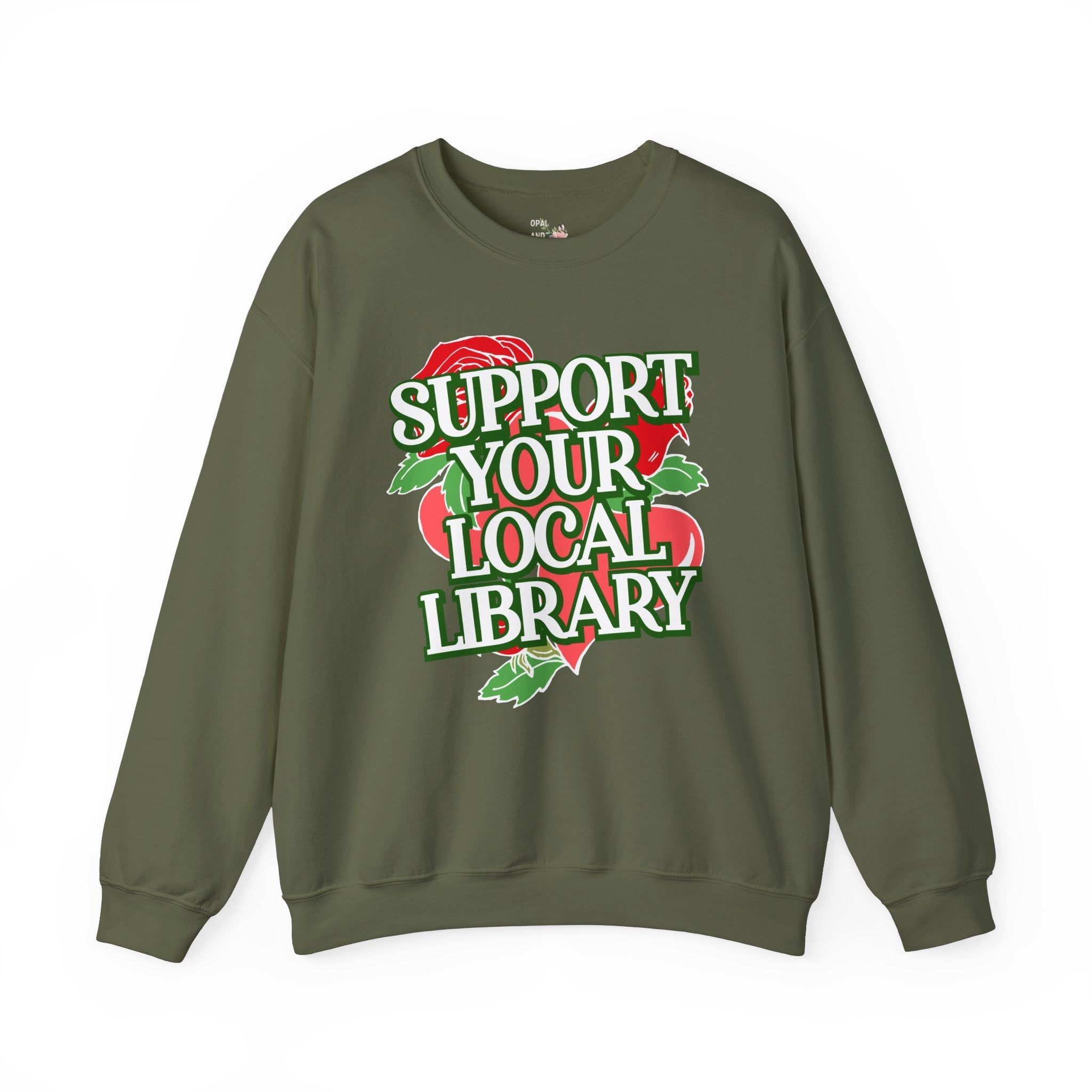 Support Your Local Library Shirt - Opal and June
