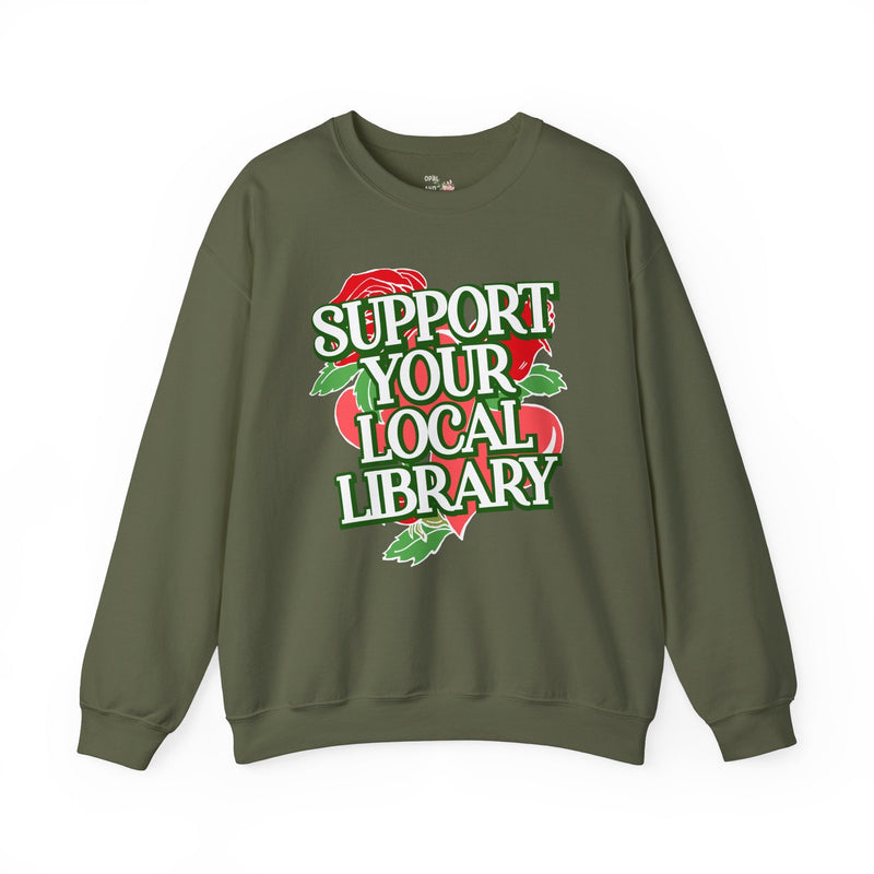 Support Your Local Library Shirt - Opal and June