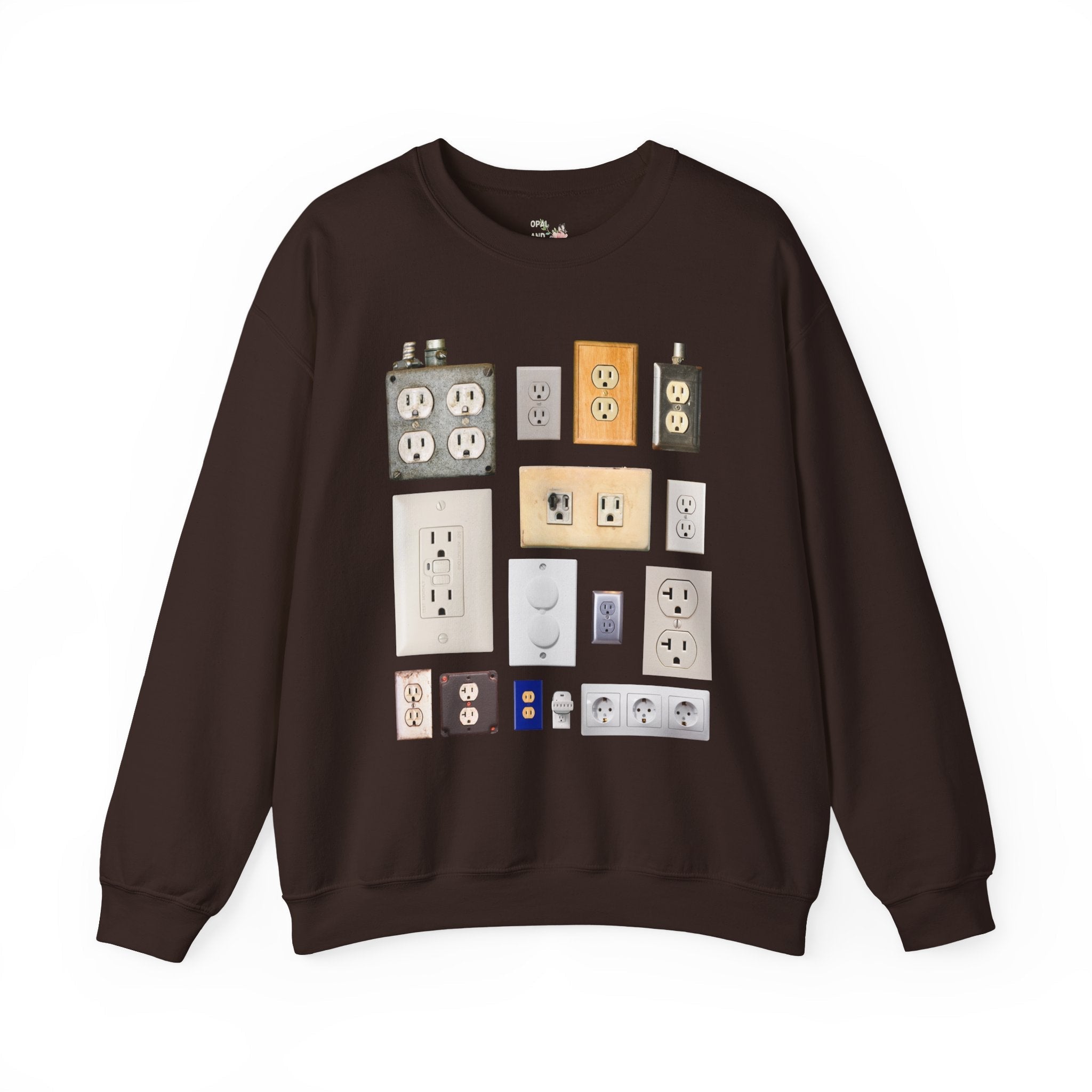 Sweatshirt with Electrical Outlets - Opal and June