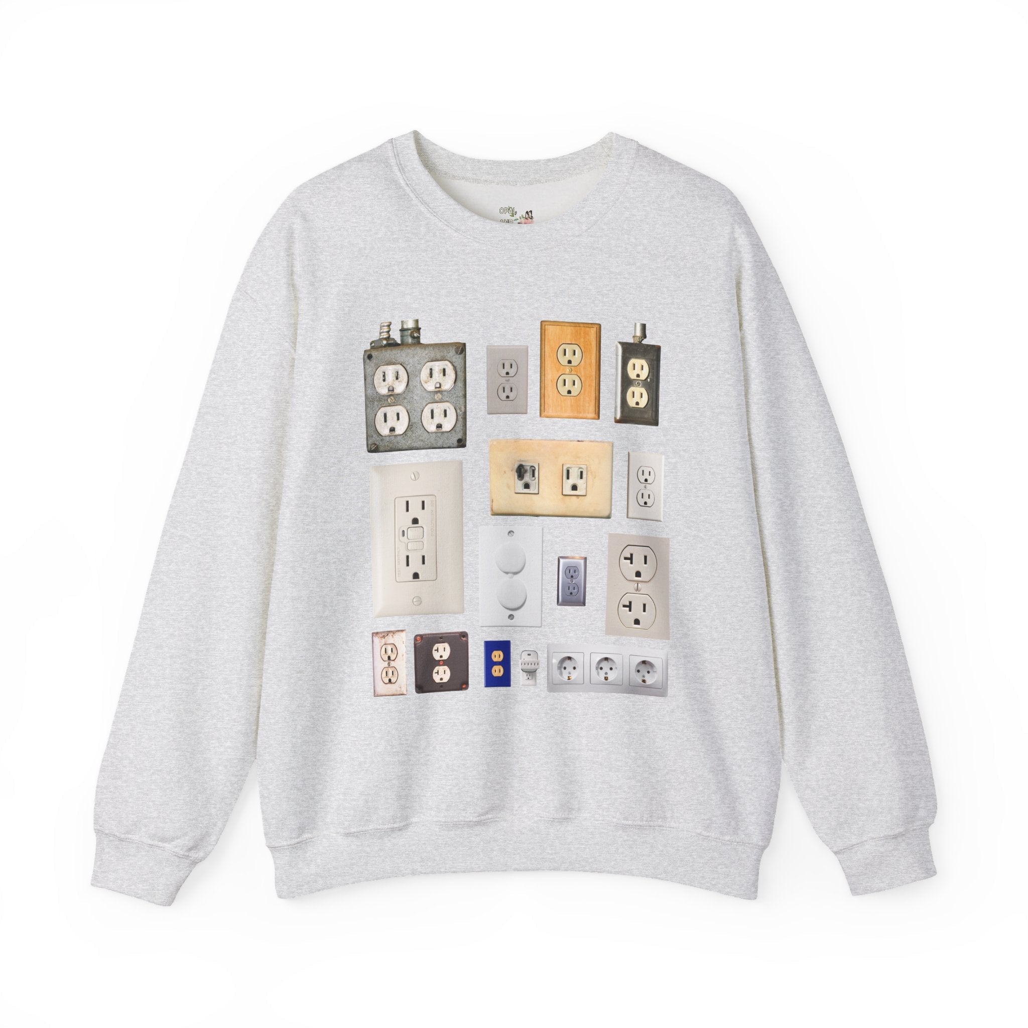 Sweatshirt with Electrical Outlets - Opal and June