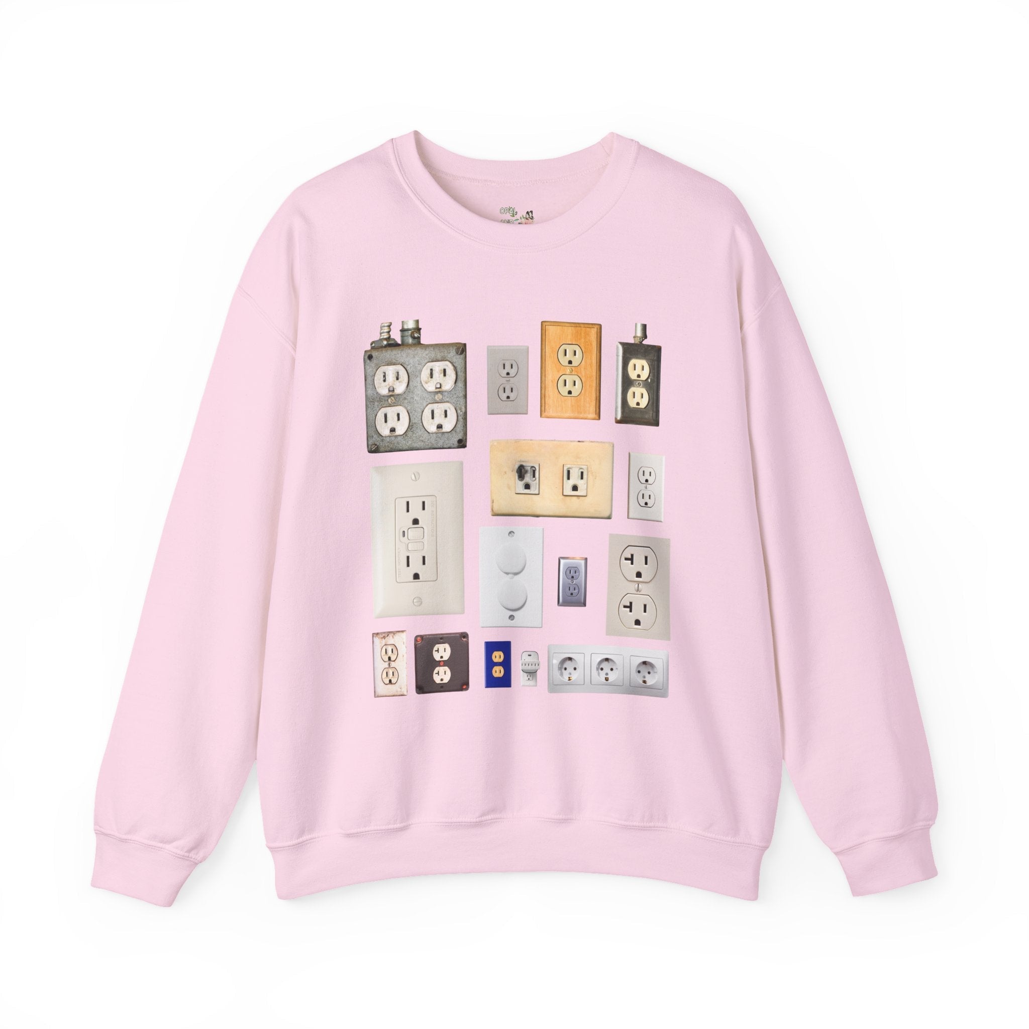 Sweatshirt with Electrical Outlets - Opal and June