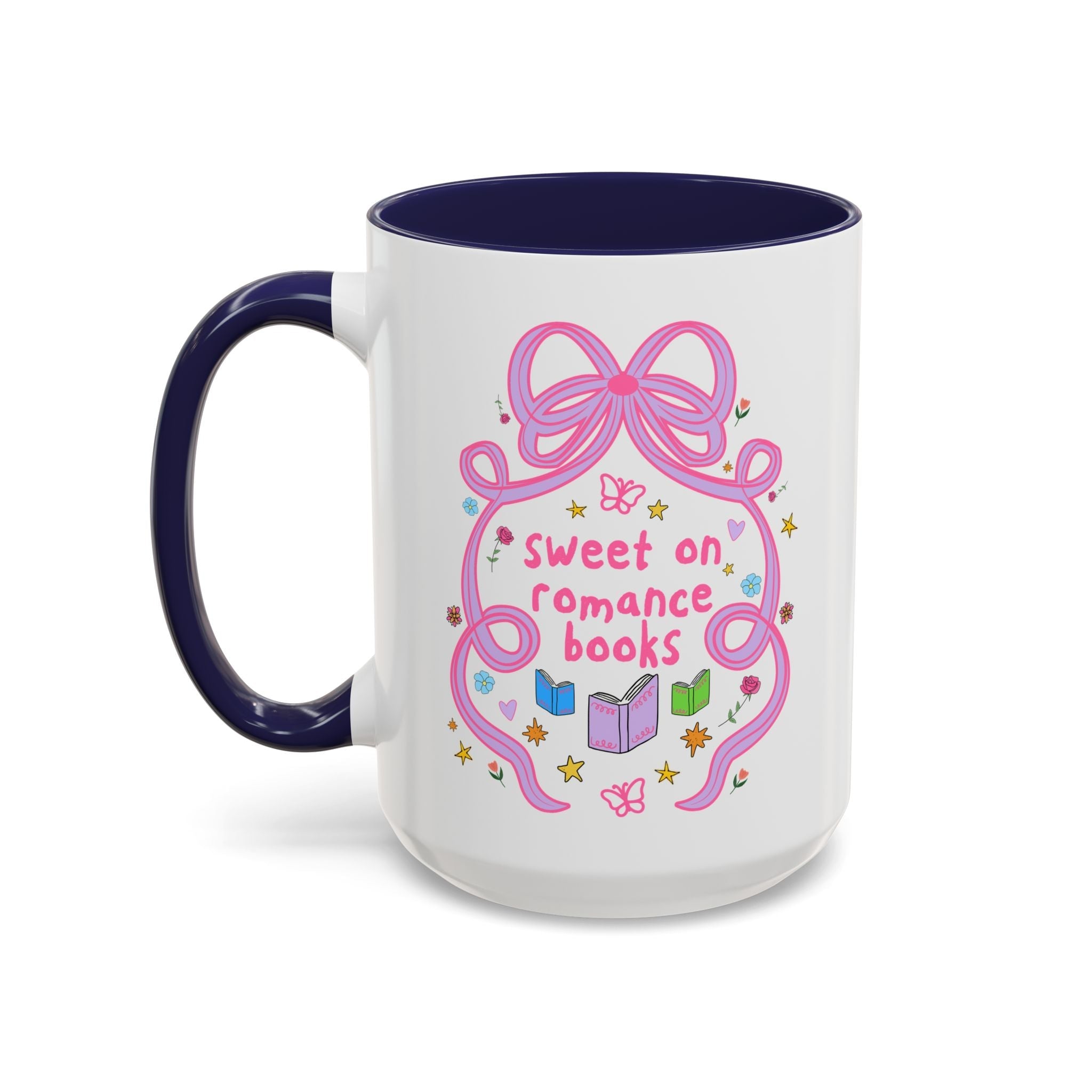 Sweet on Romance Books Bookish Coffee Mug - Opal and June