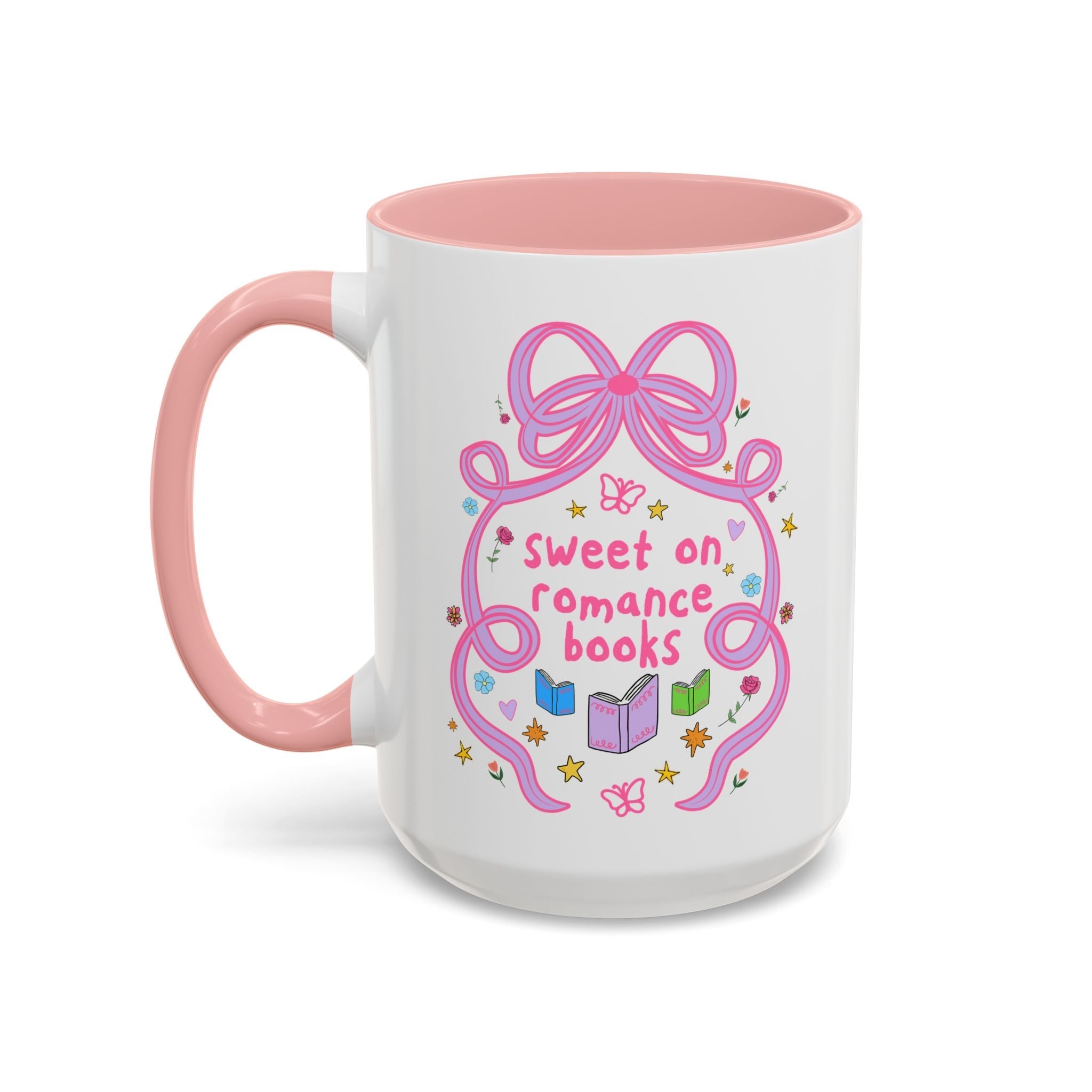 Sweet on Romance Books Bookish Coffee Mug - Opal and June