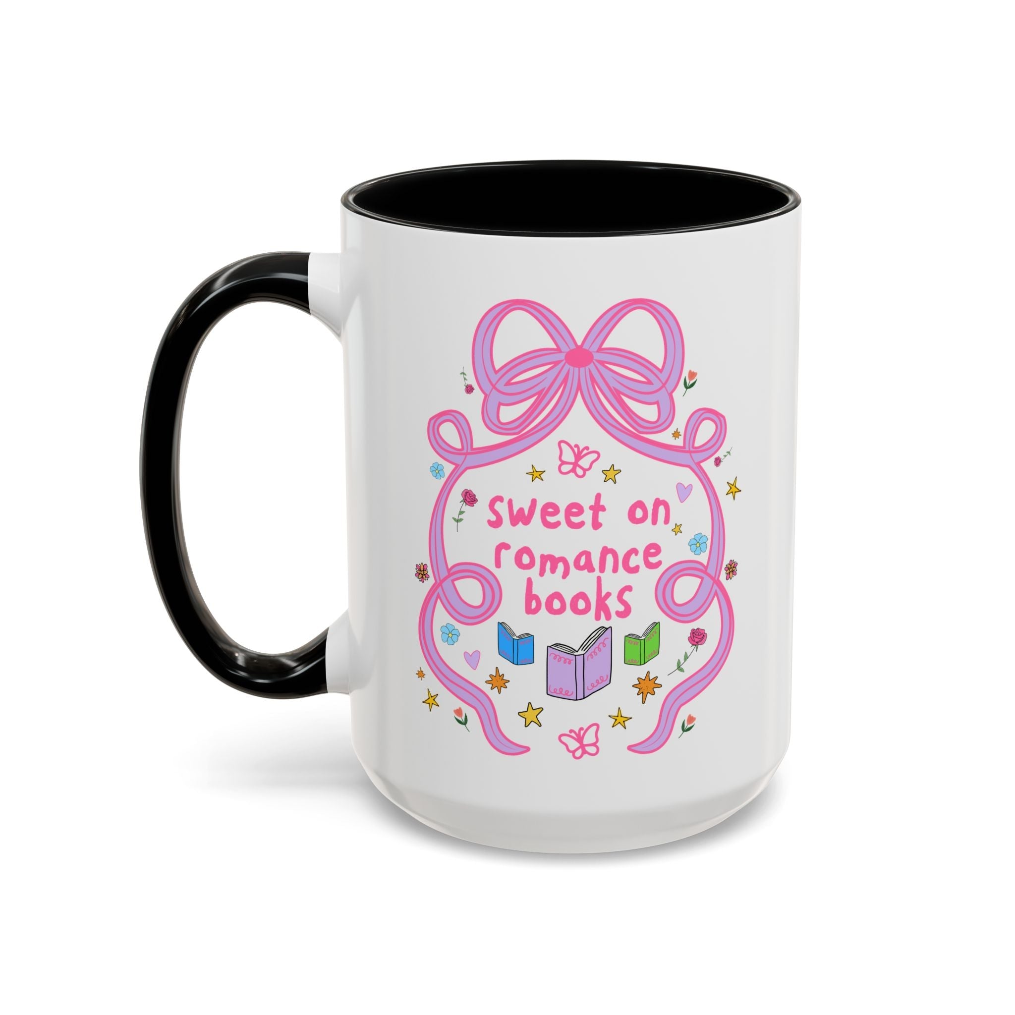 Sweet on Romance Books Bookish Coffee Mug - Opal and June